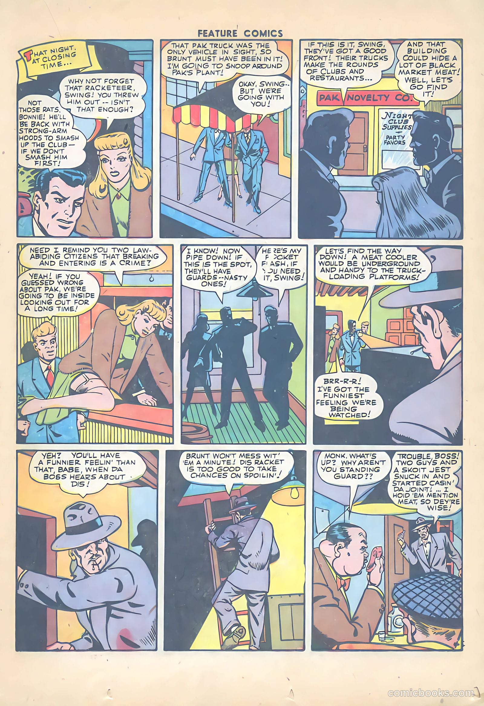 Feature Comics #79 (1944) — page 35 of 60