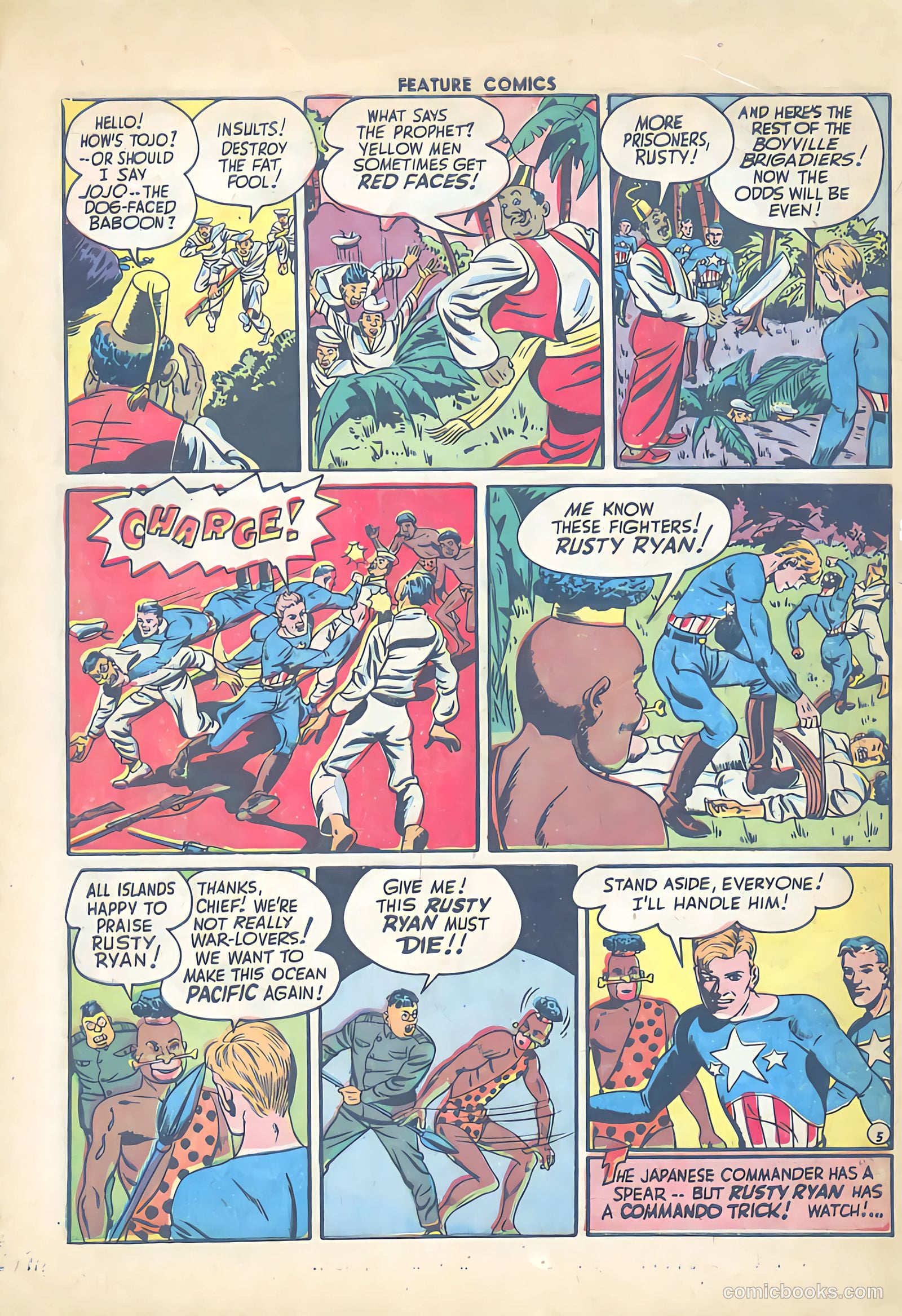 Feature Comics #79 (1944) — page 56 of 60
