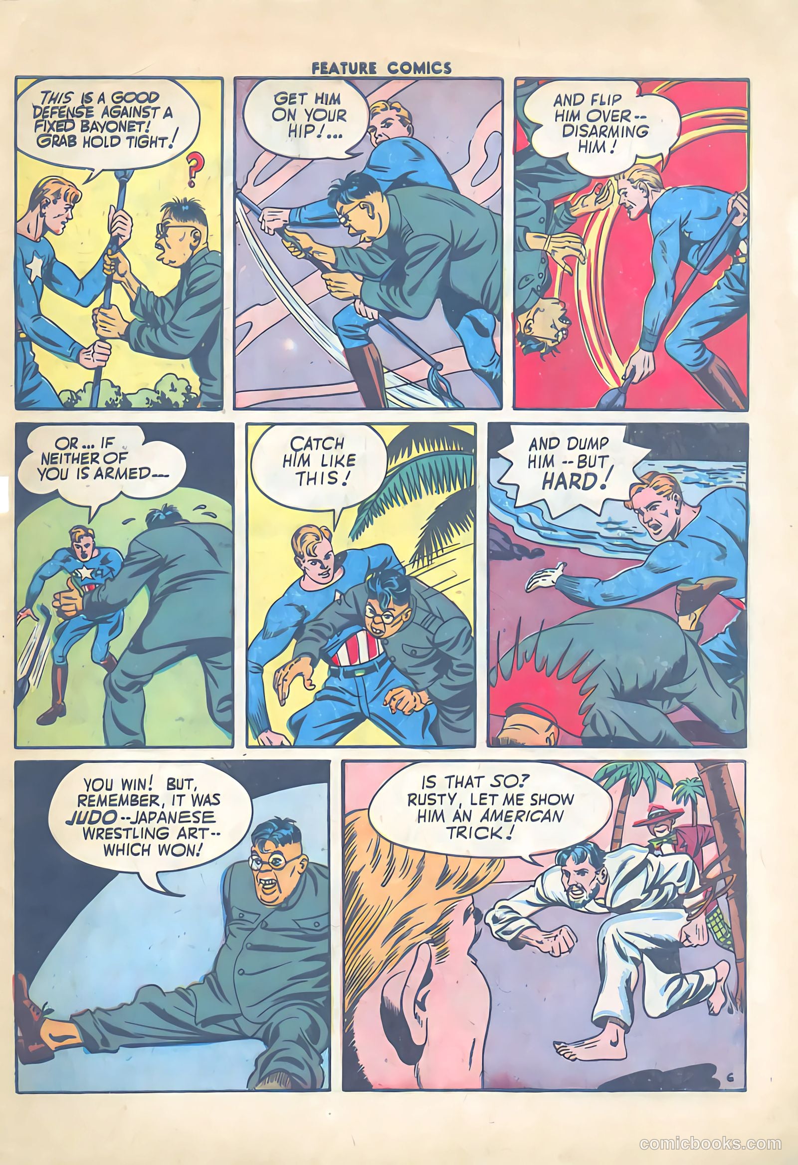 Feature Comics #79 (1944) — page 57 of 60