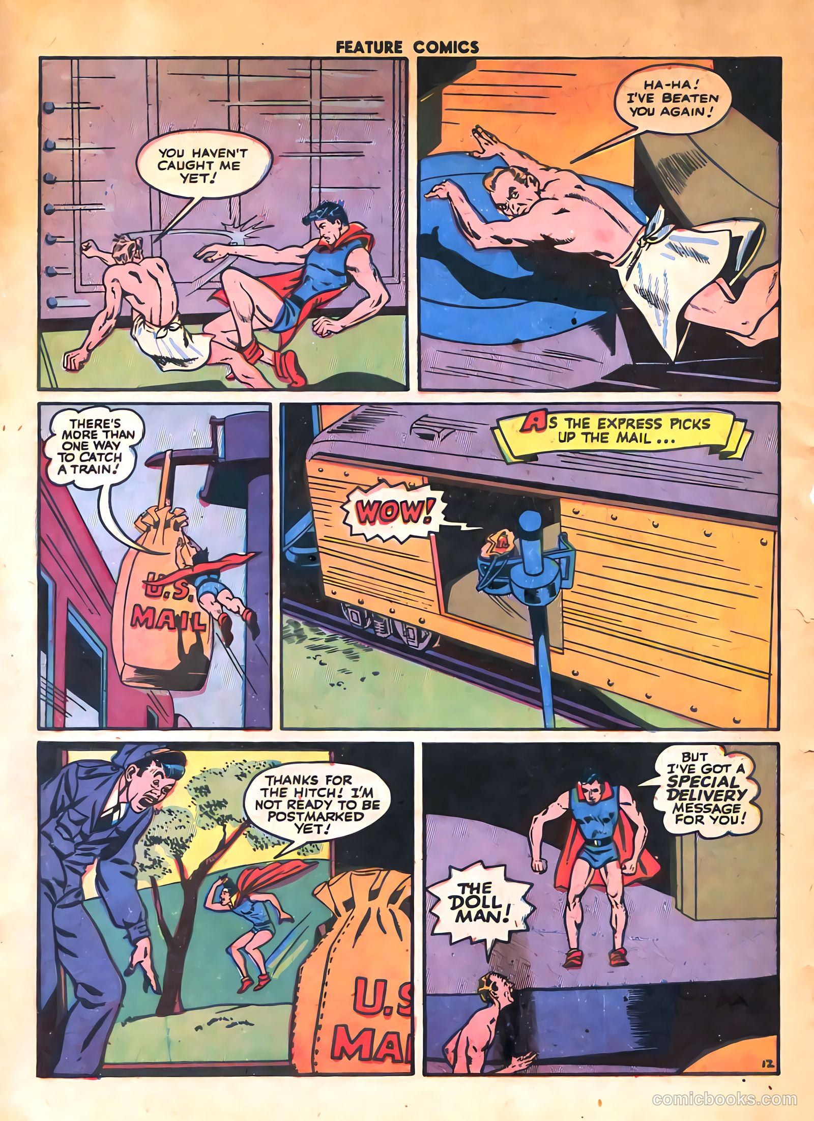 Feature Comics #80 (1944) — page 14 of 60