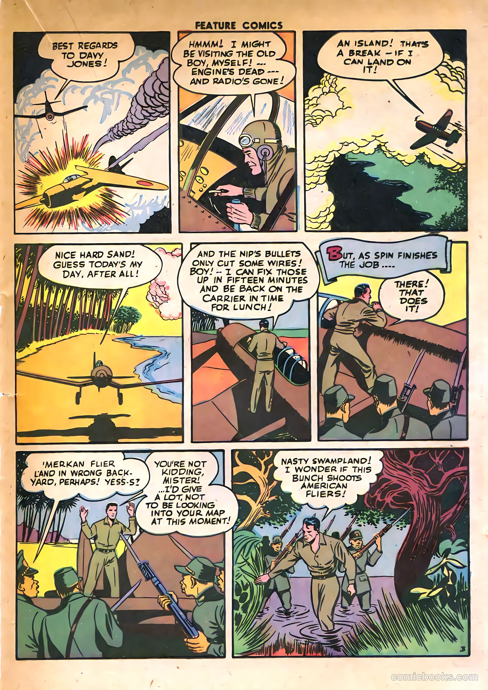 Feature Comics #80 (1944) — page 35 of 60