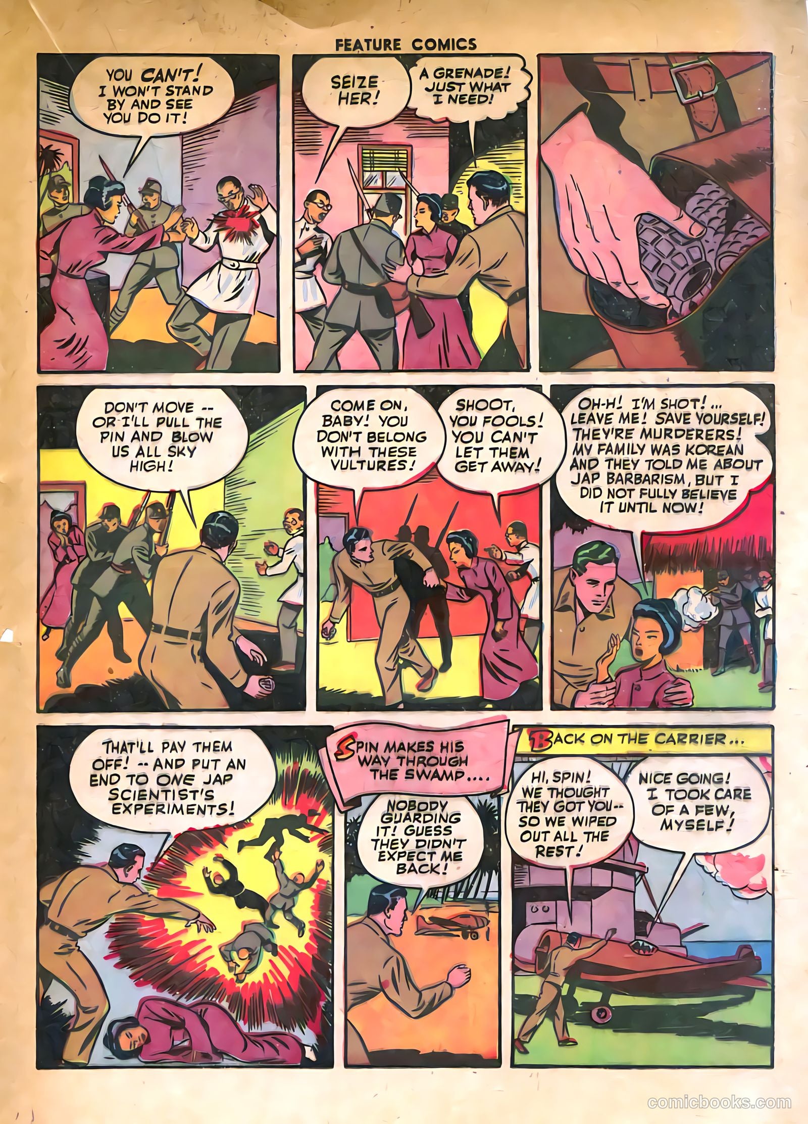 Feature Comics #80 (1944) — page 37 of 60