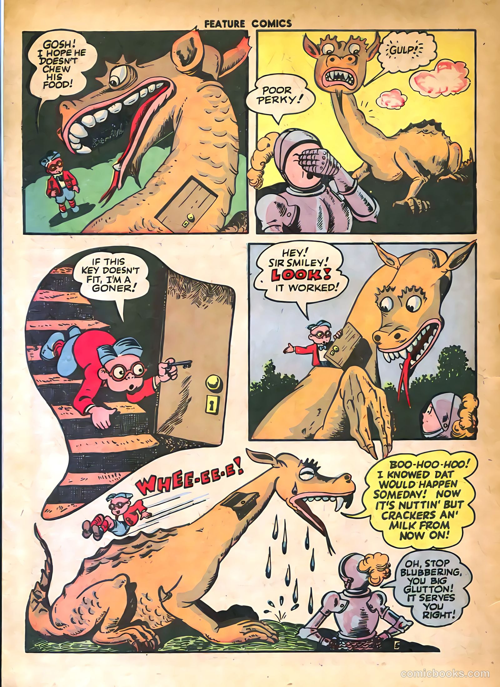 Feature Comics #80 (1944) — page 50 of 60