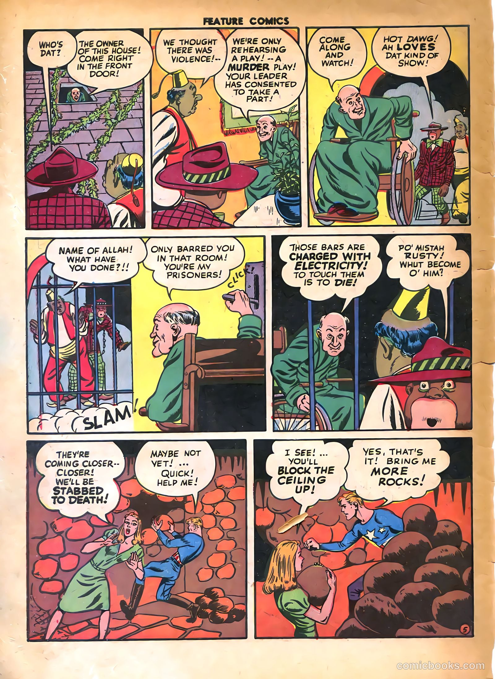 Feature Comics #80 (1944) — page 56 of 60