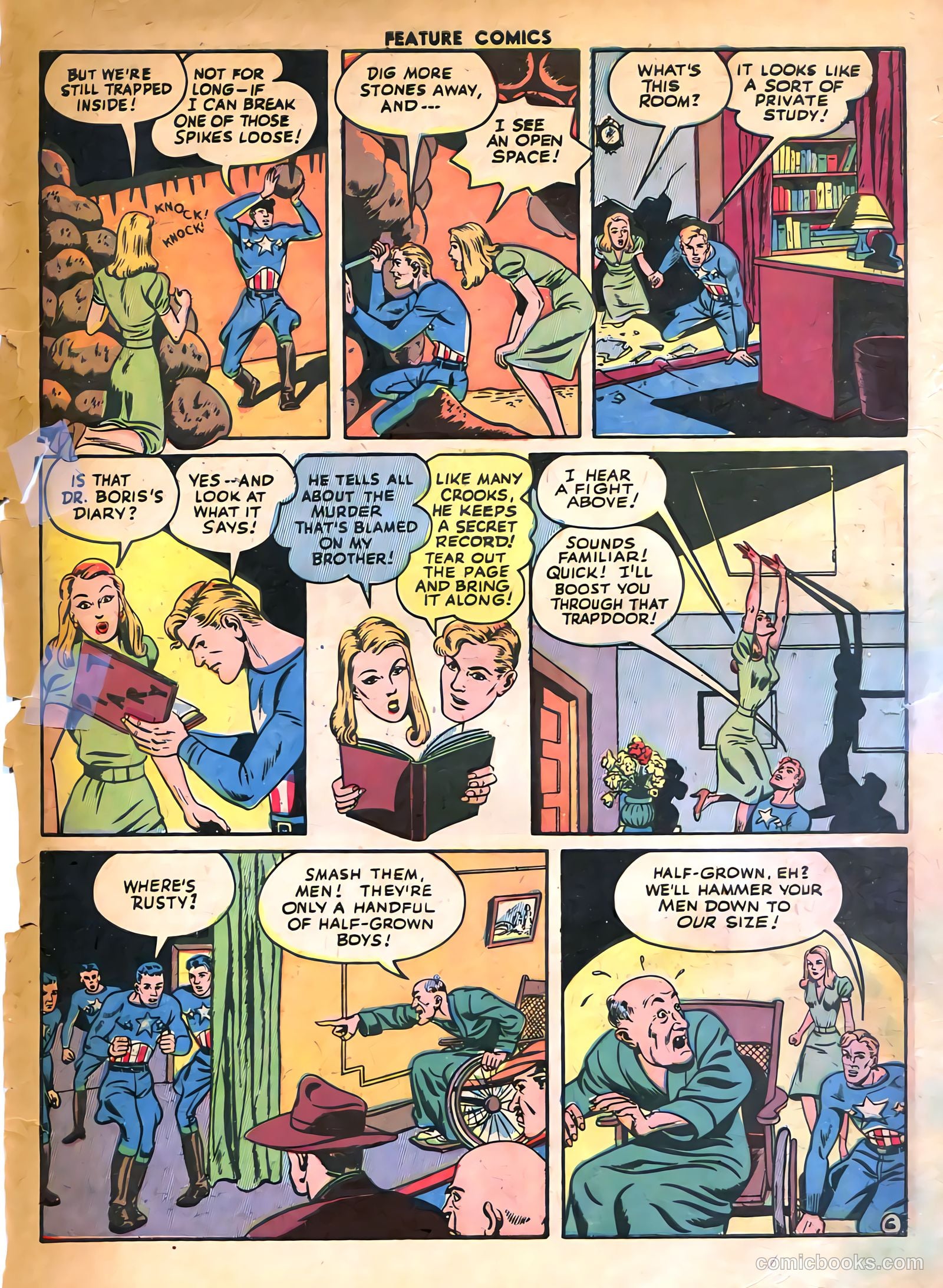 Feature Comics #80 (1944) — page 57 of 60