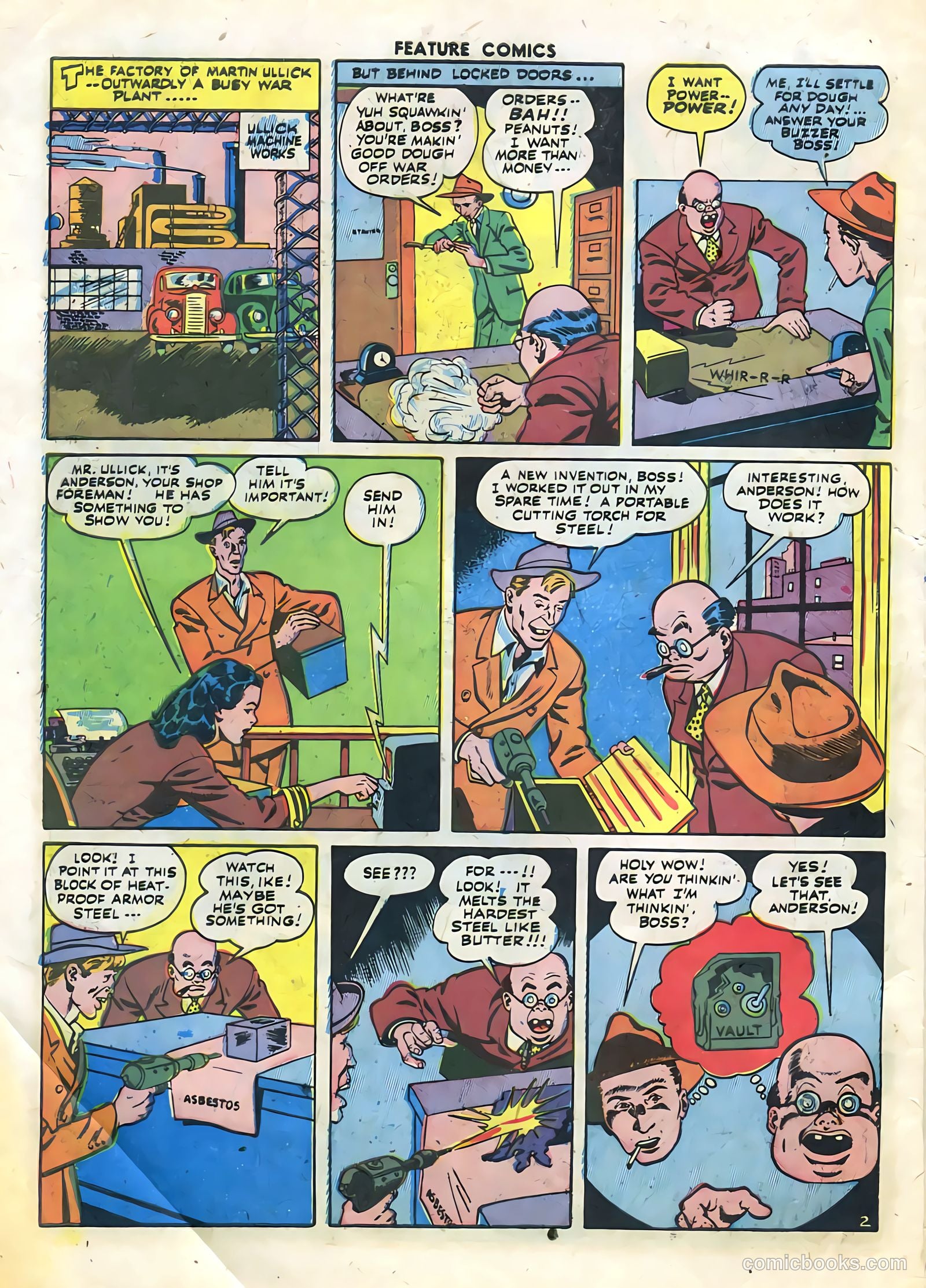 Feature Comics #81 (1944) — page 4 of 60