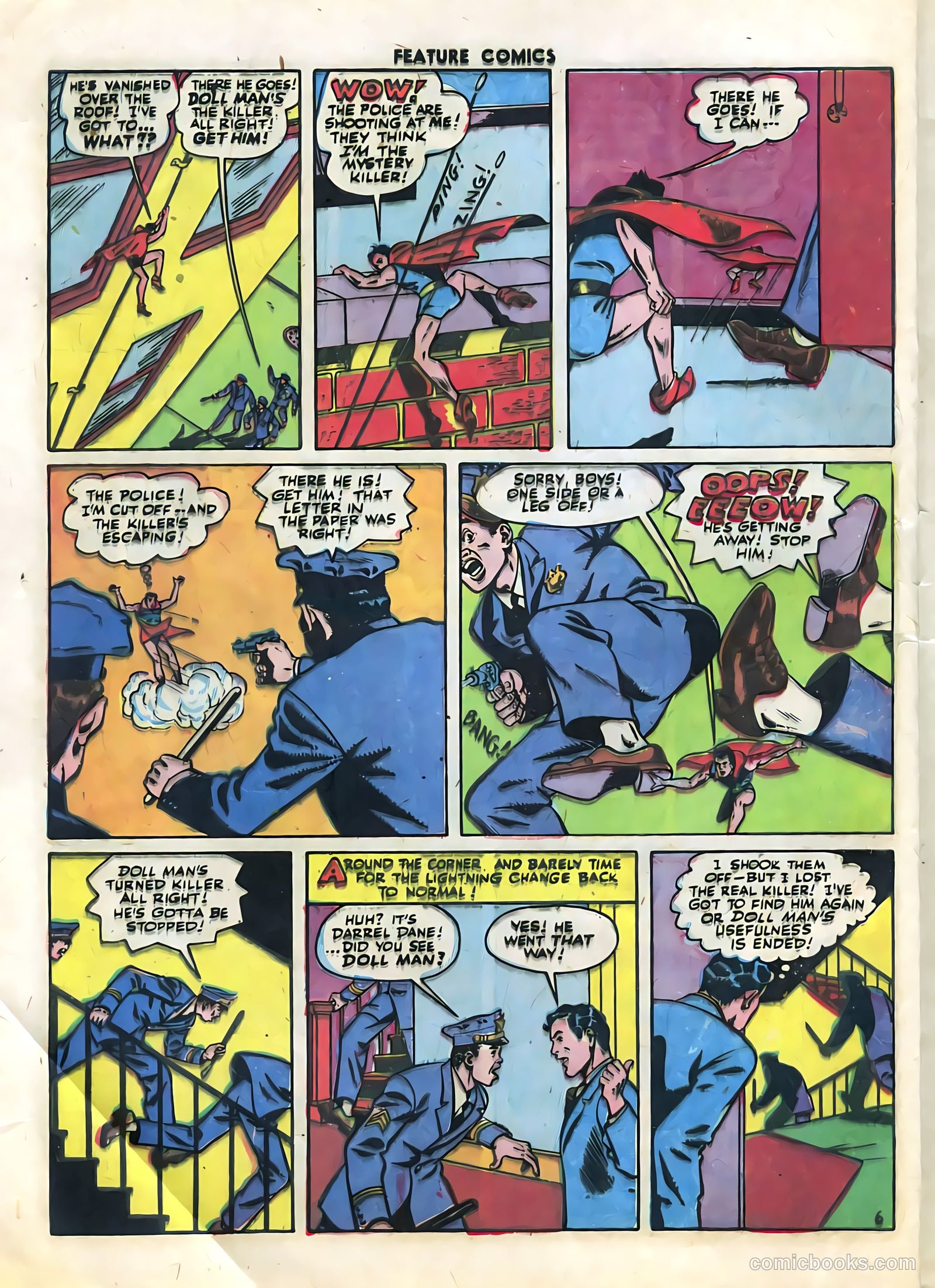 Feature Comics #81 (1944) — page 8 of 60