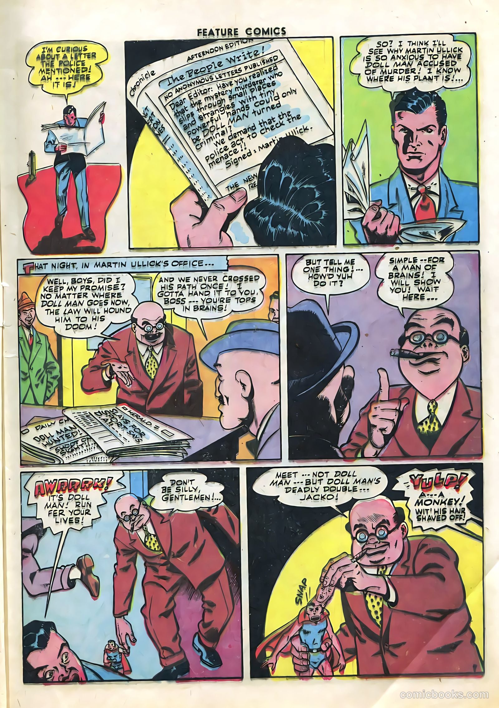 Feature Comics #81 (1944) — page 9 of 60