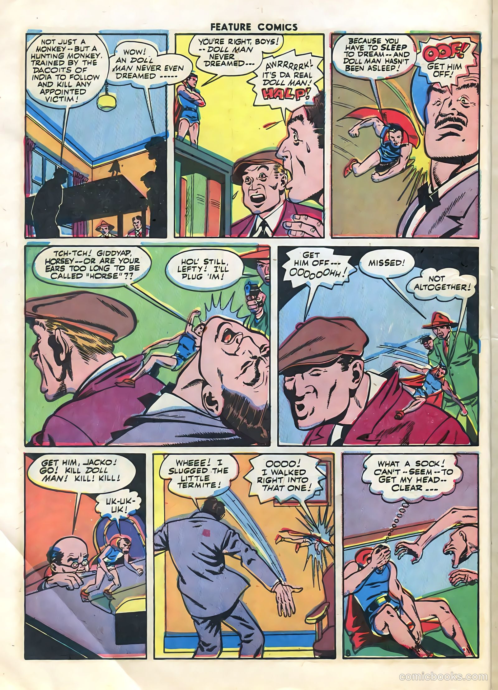 Feature Comics #81 (1944) — page 10 of 60