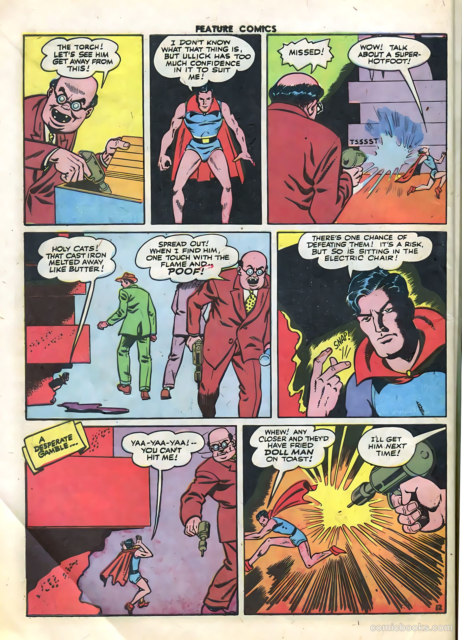 Feature Comics #81 (1944) — page 14 of 60