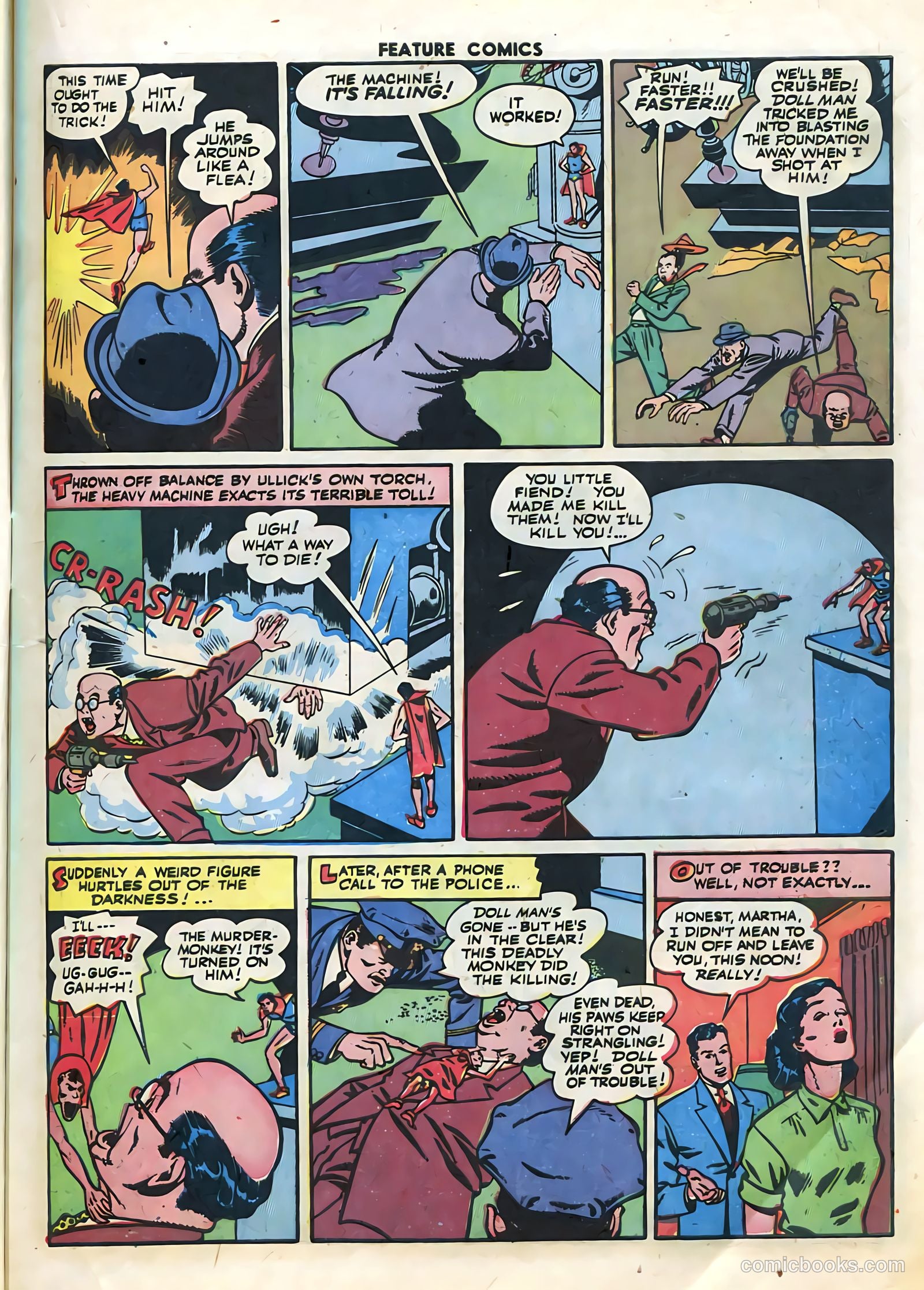 Feature Comics #81 (1944) — page 15 of 60