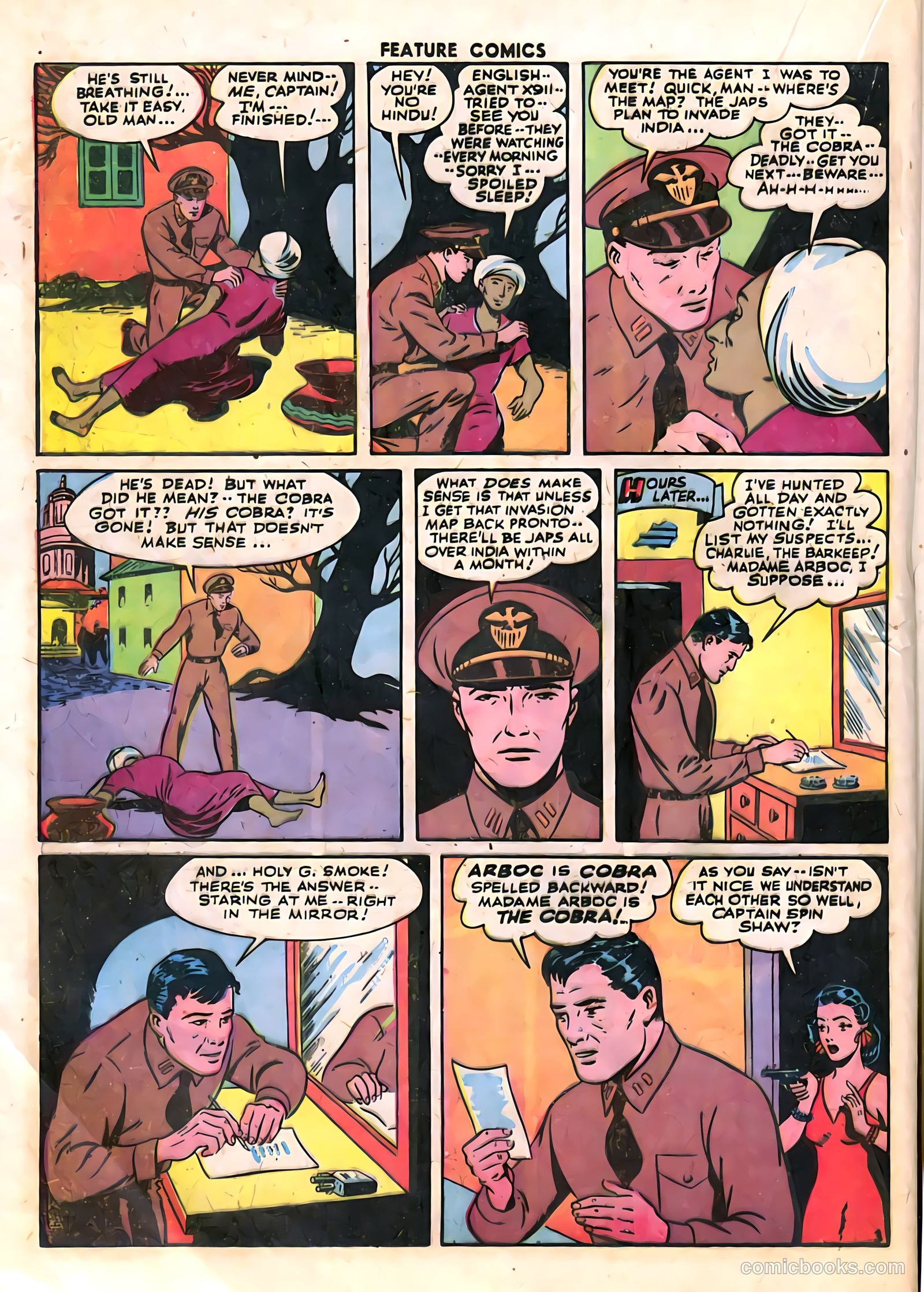 Feature Comics #81 (1944) — page 34 of 60