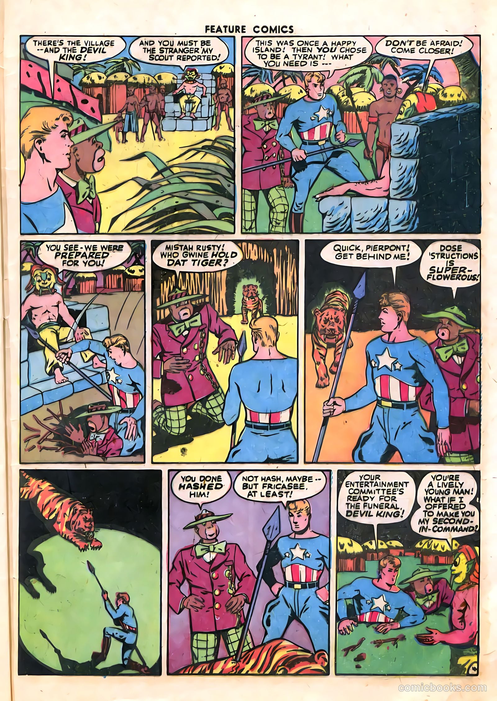 Feature Comics #81 (1944) — page 55 of 60