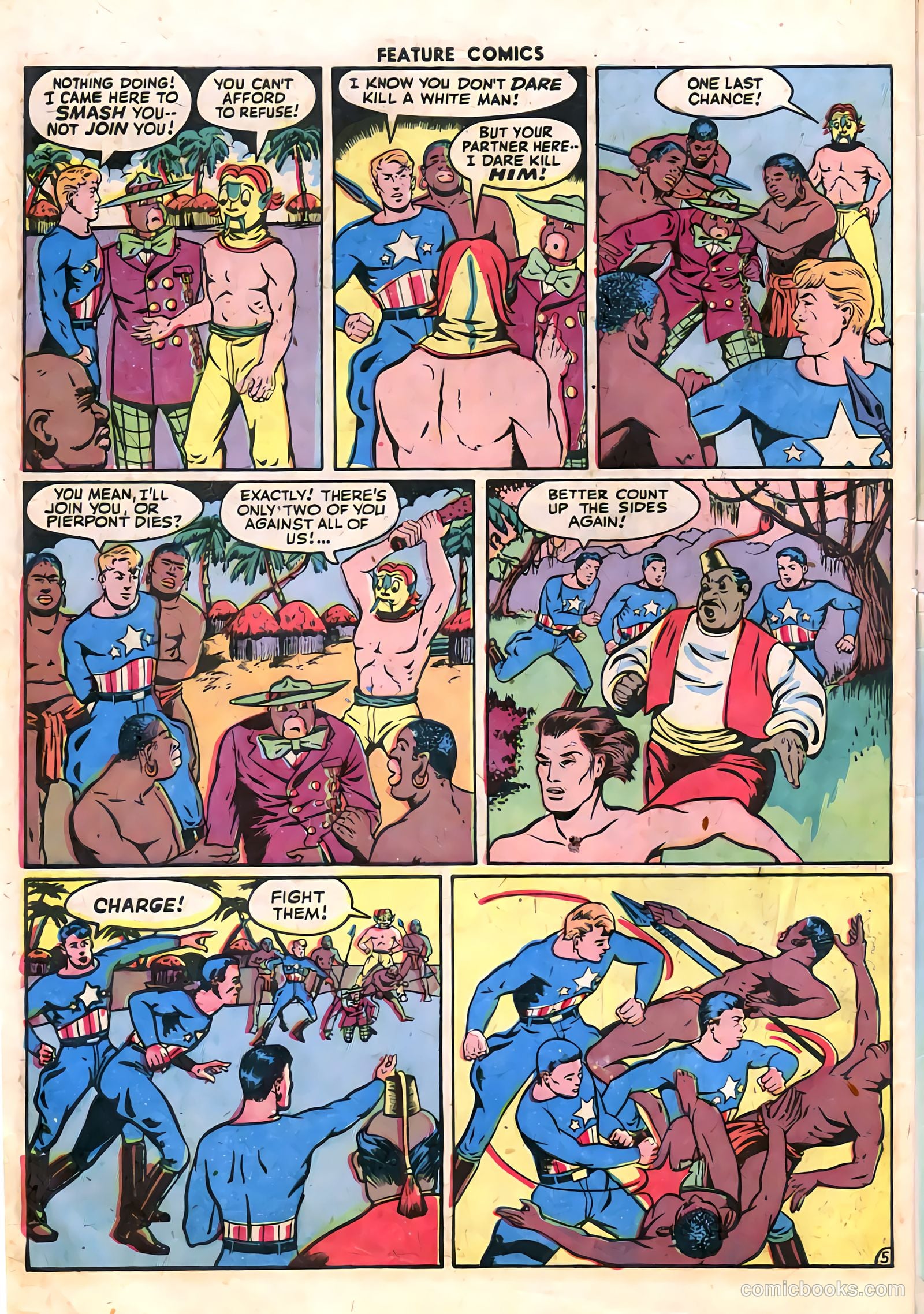 Feature Comics #81 (1944) — page 56 of 60