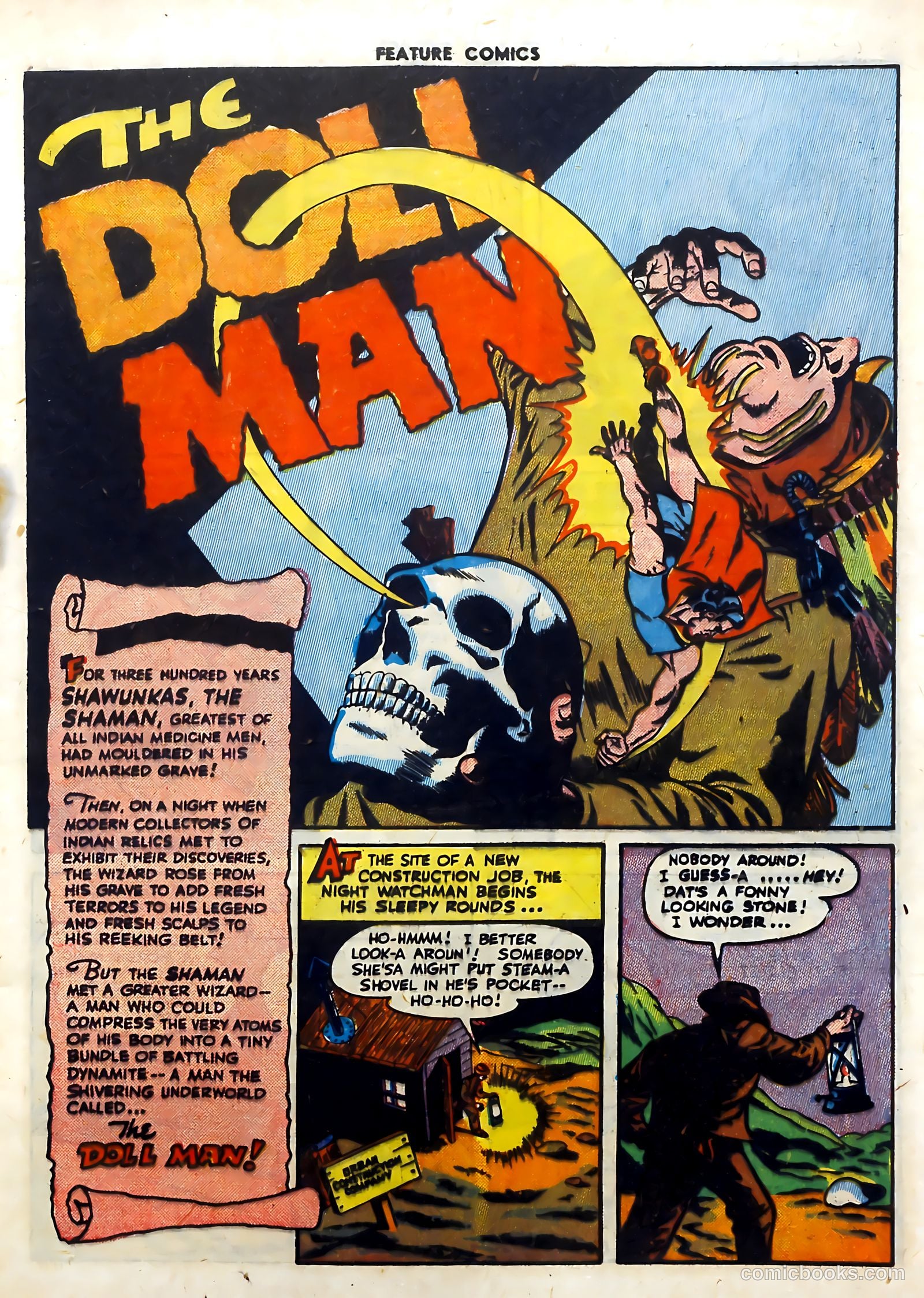 Feature Comics #82 (1944) — page 3 of 60