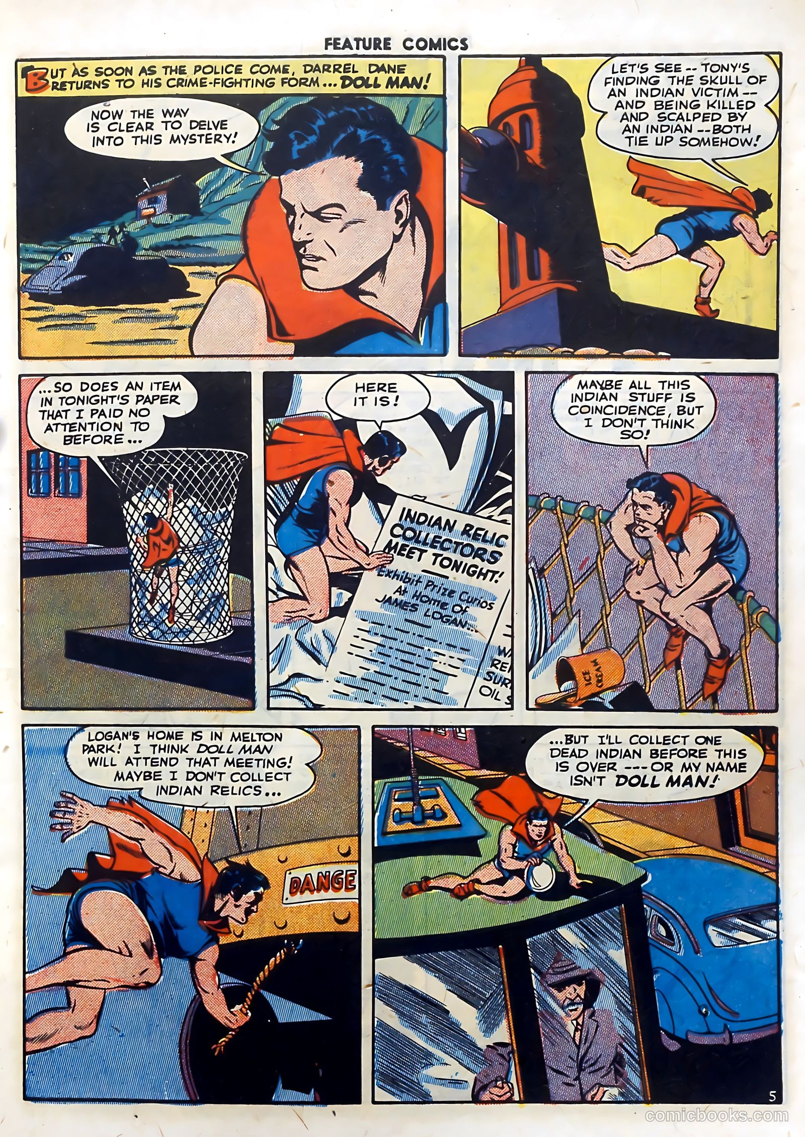 Feature Comics #82 (1944) — page 7 of 60