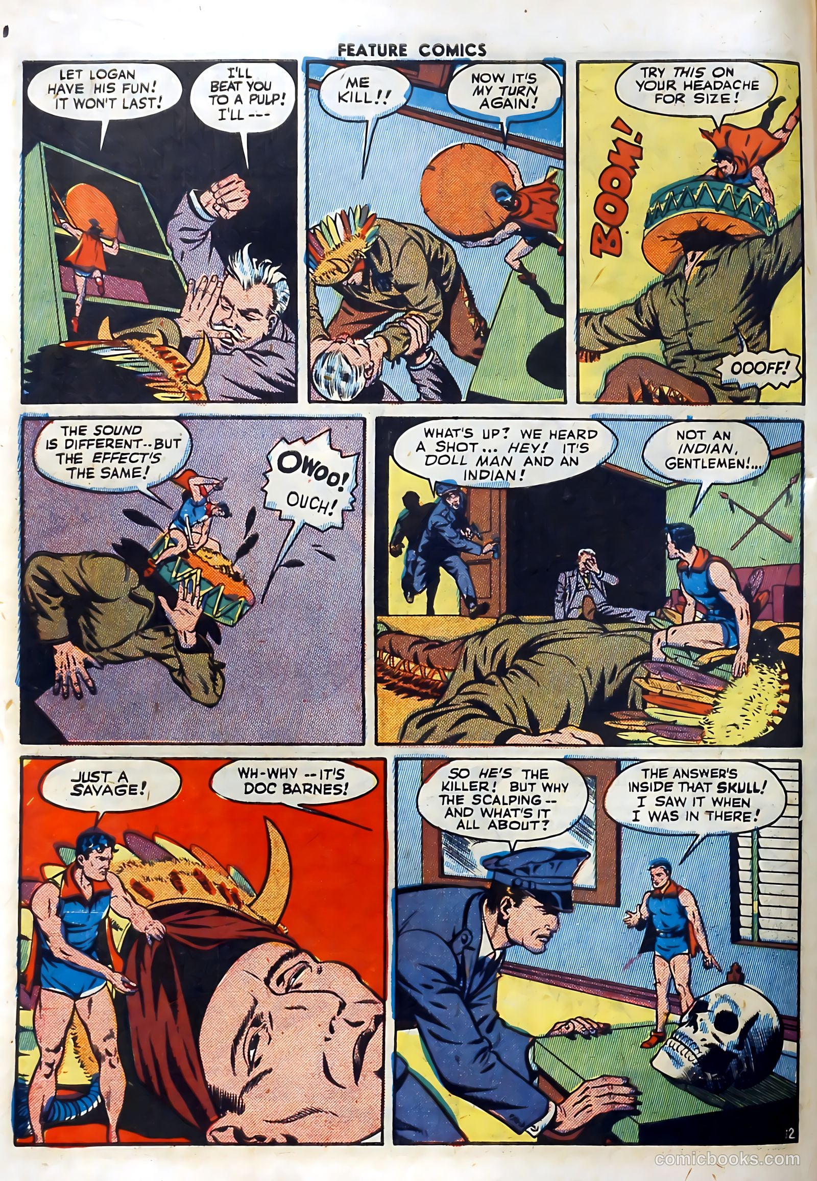 Feature Comics #82 (1944) — page 14 of 60