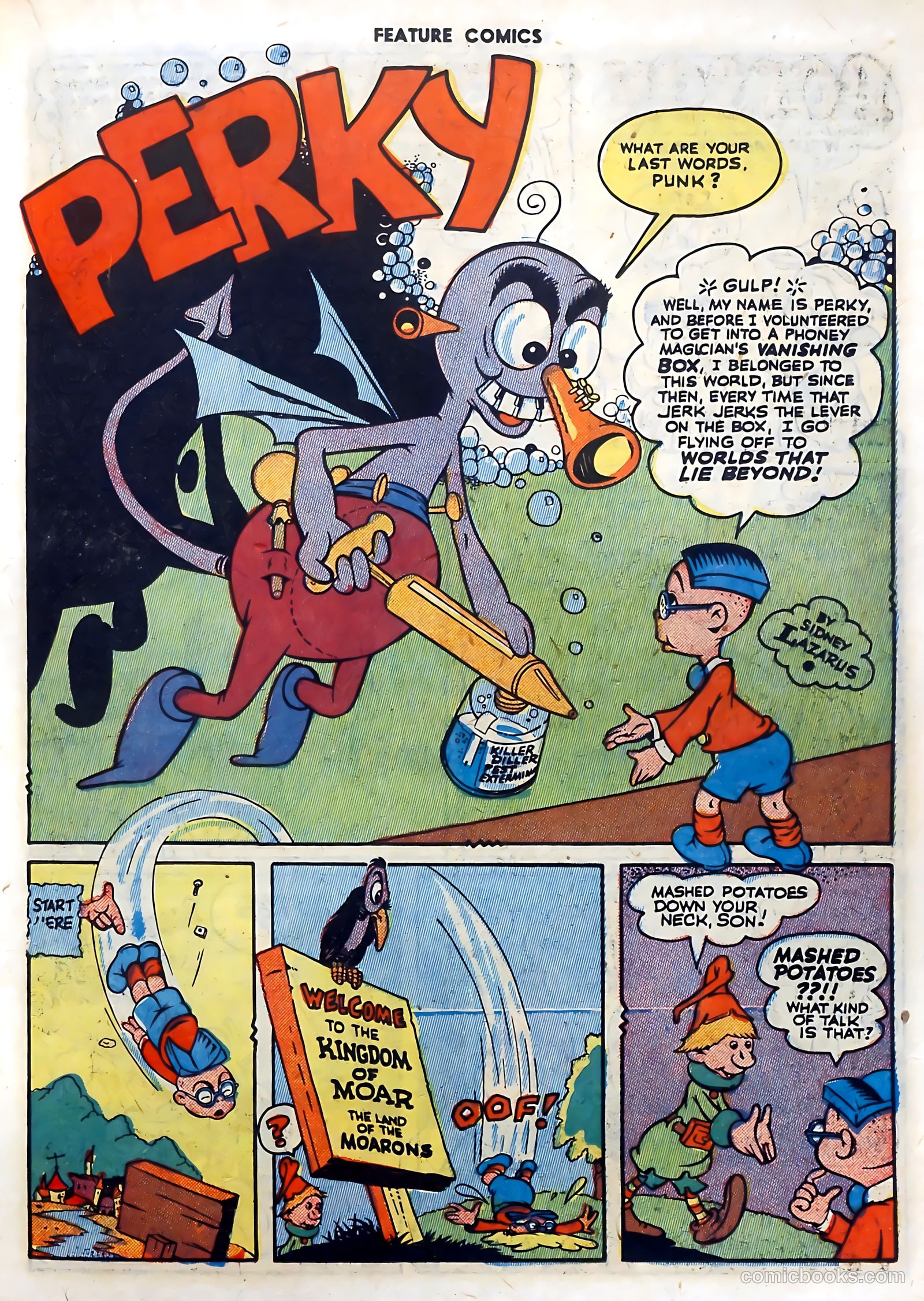 Feature Comics #82 (1944) — page 23 of 60