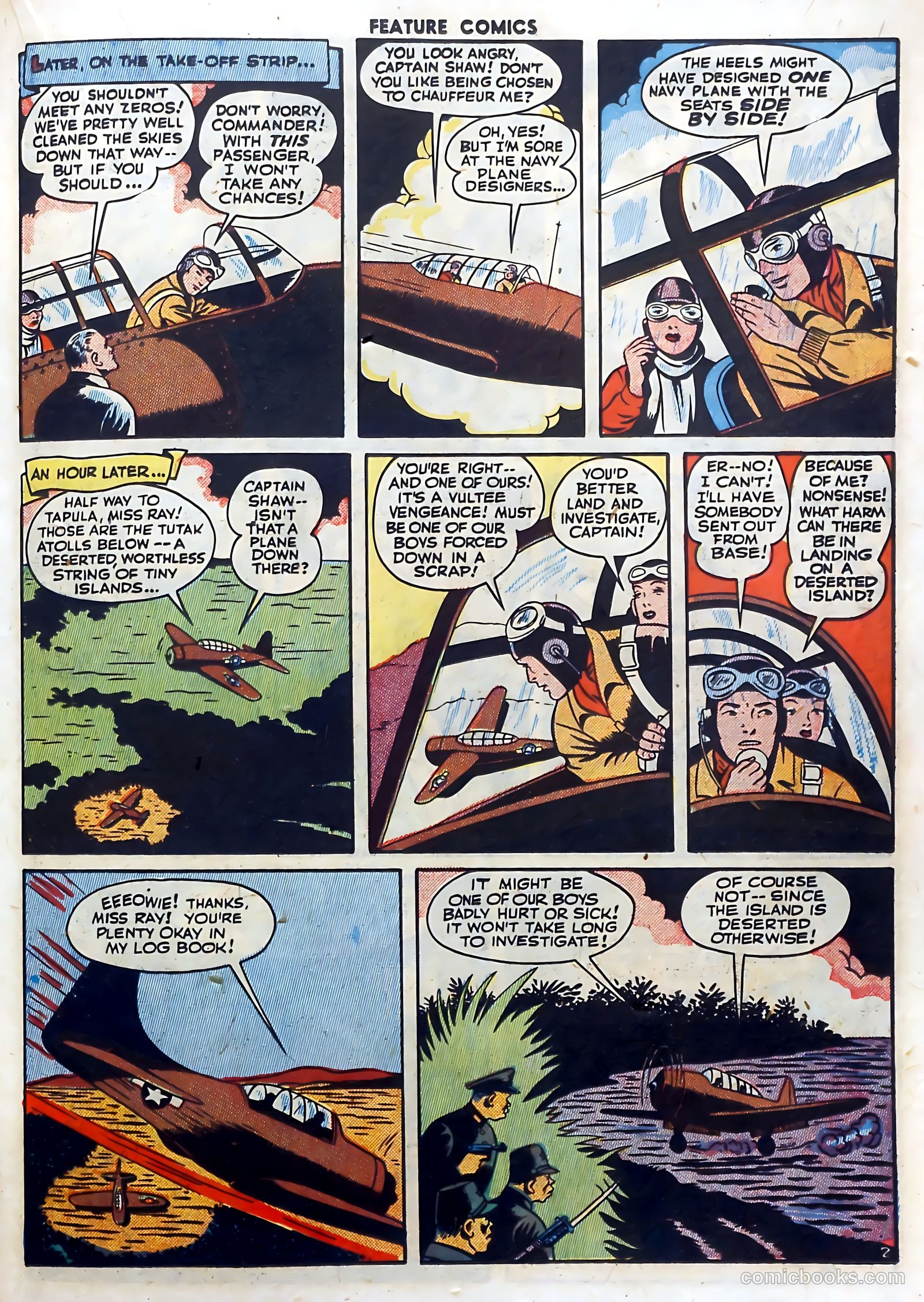 Feature Comics #82 (1944) — page 33 of 60