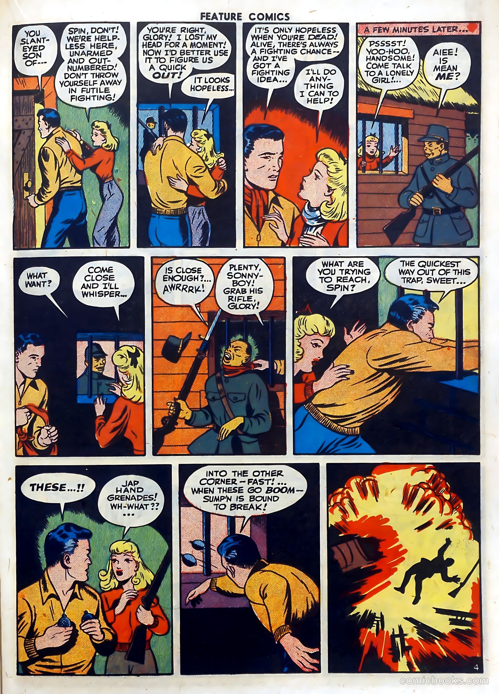 Feature Comics #82 (1944) — page 35 of 60
