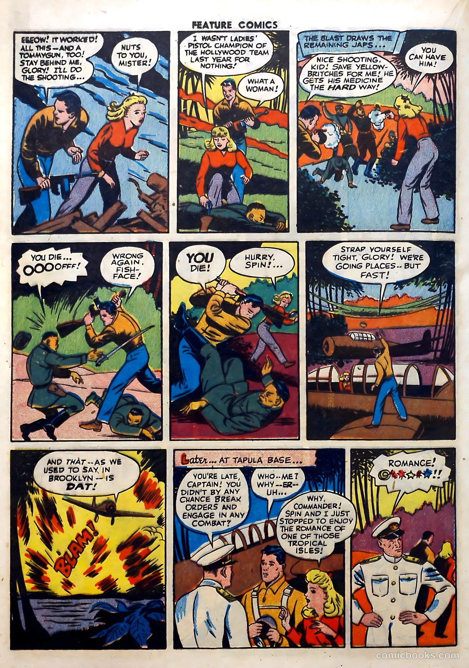 Feature Comics #82 (1944) — page 36 of 60