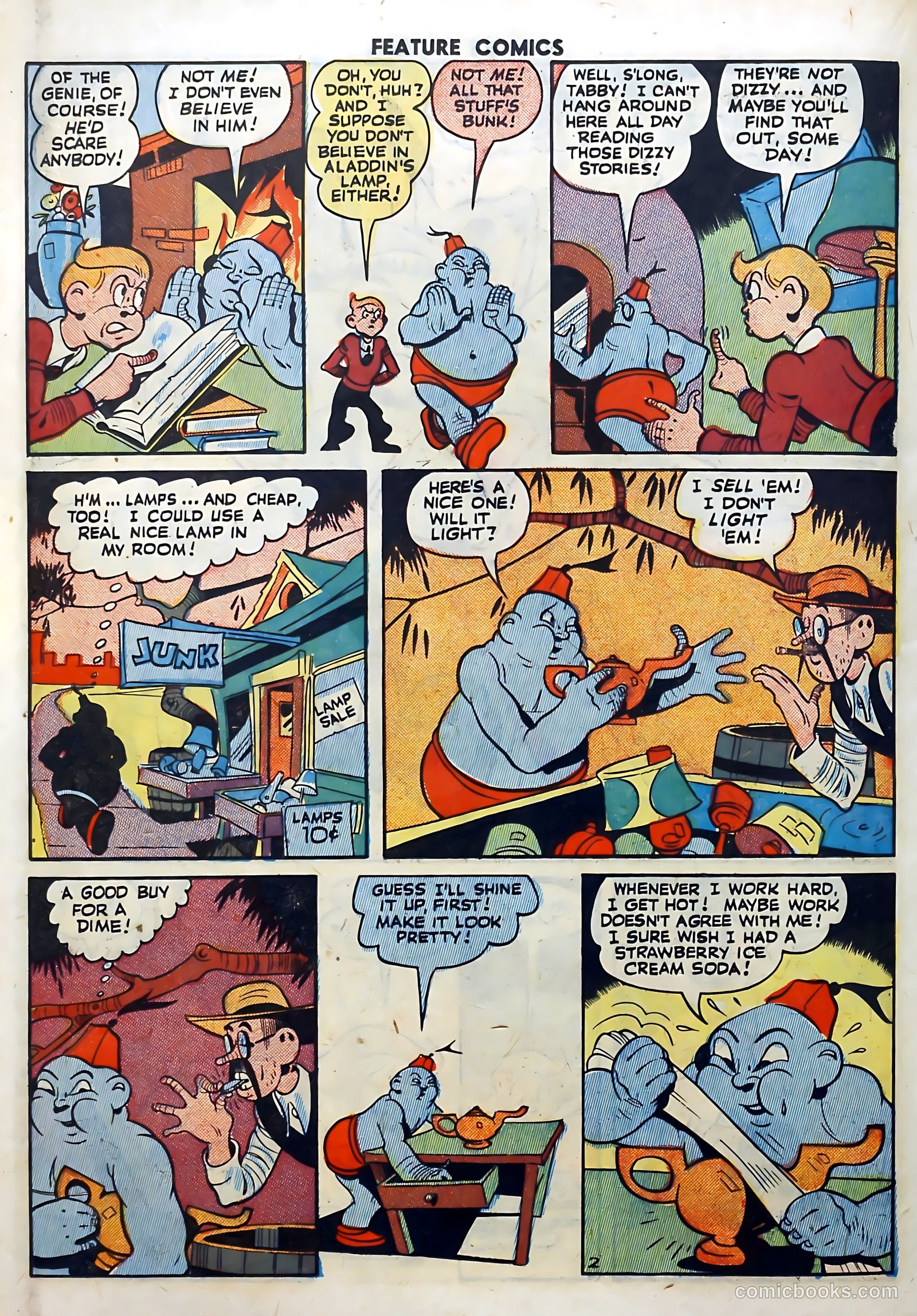 Feature Comics #82 (1944) — page 38 of 60