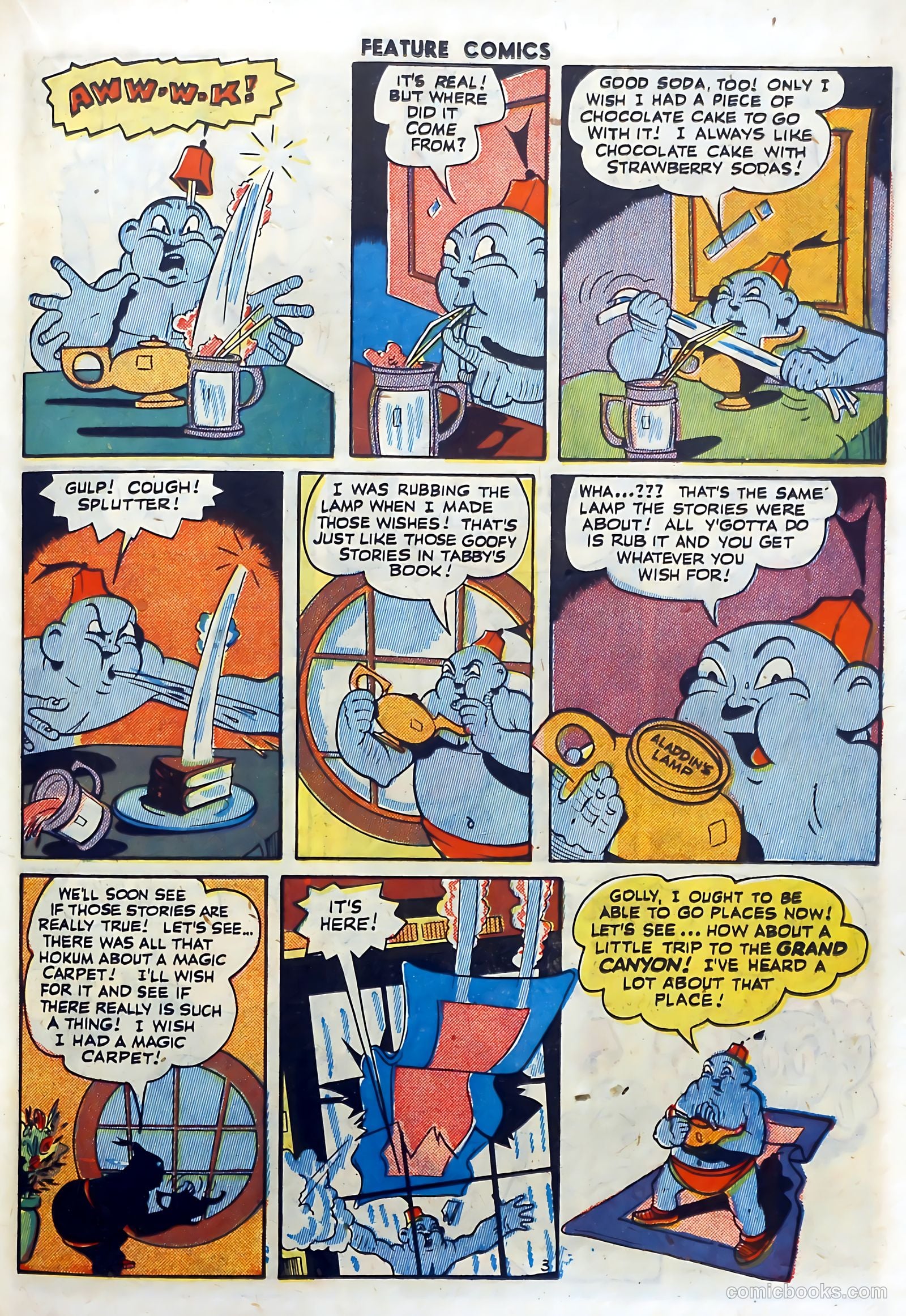 Feature Comics #82 (1944) — page 39 of 60