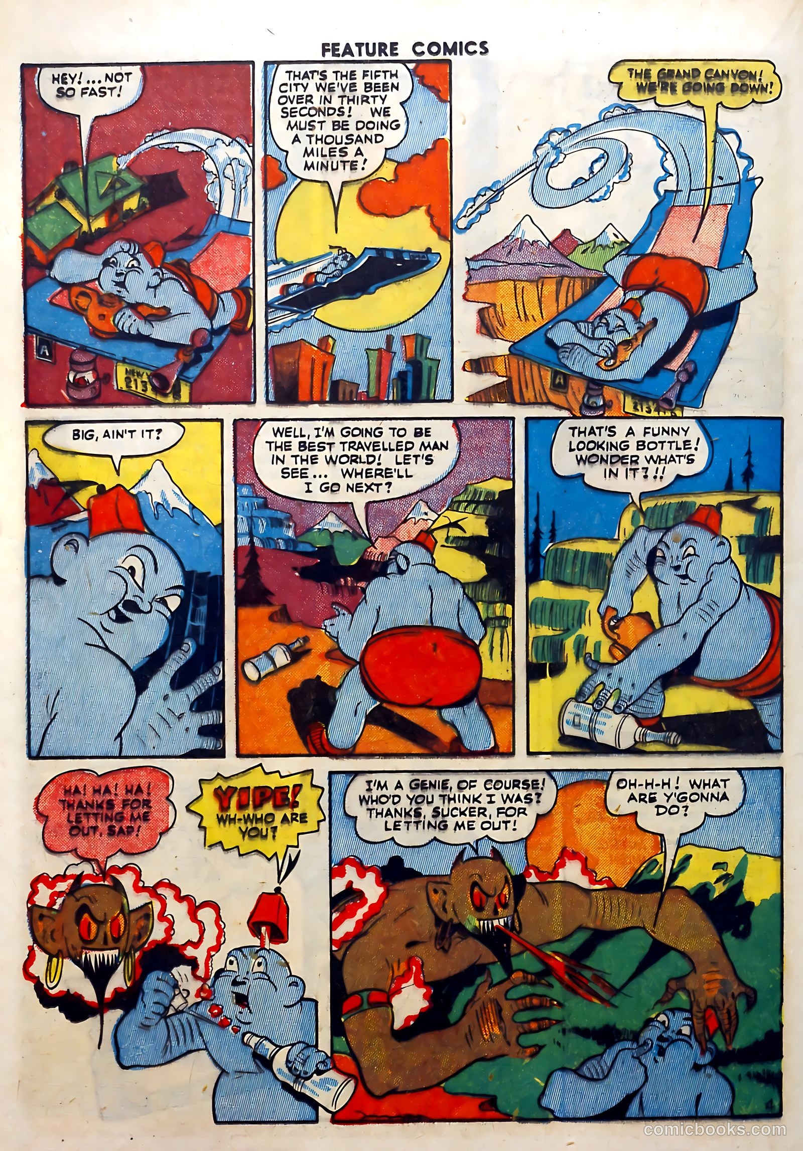 Feature Comics #82 (1944) — page 40 of 60