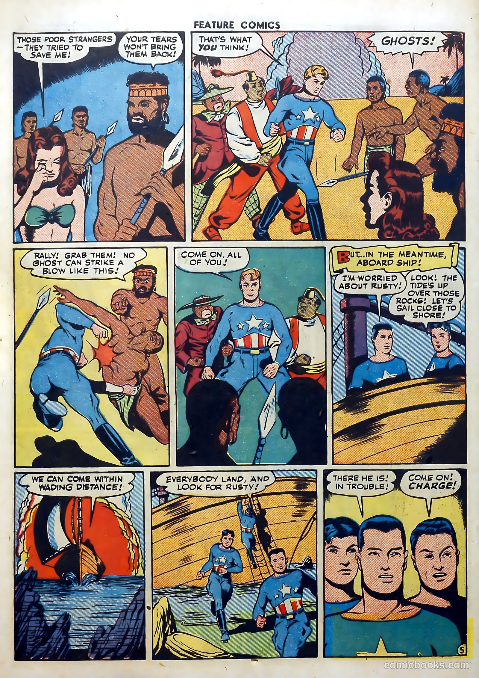 Feature Comics #82 (1944) — page 56 of 60