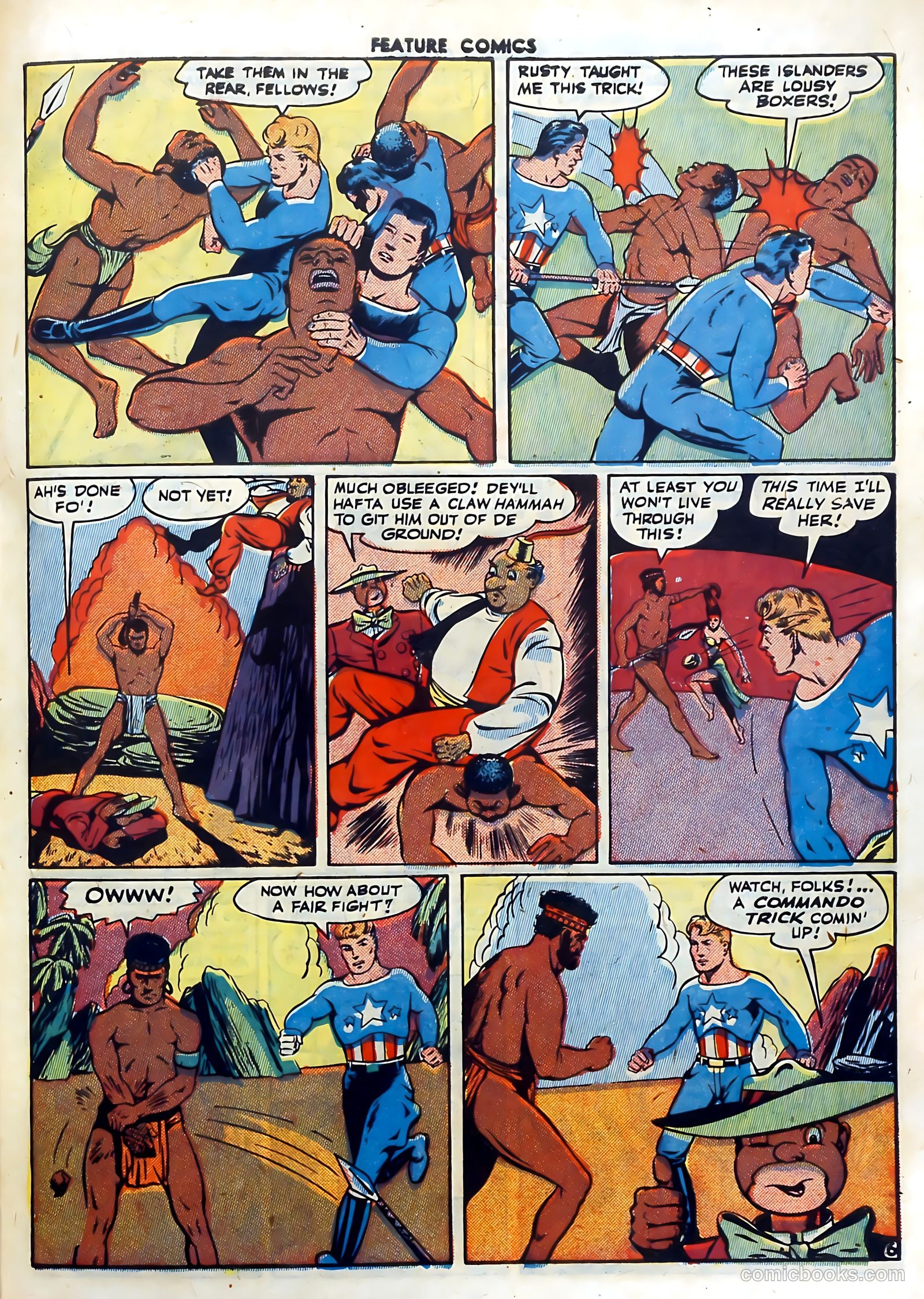 Feature Comics #82 (1944) — page 57 of 60