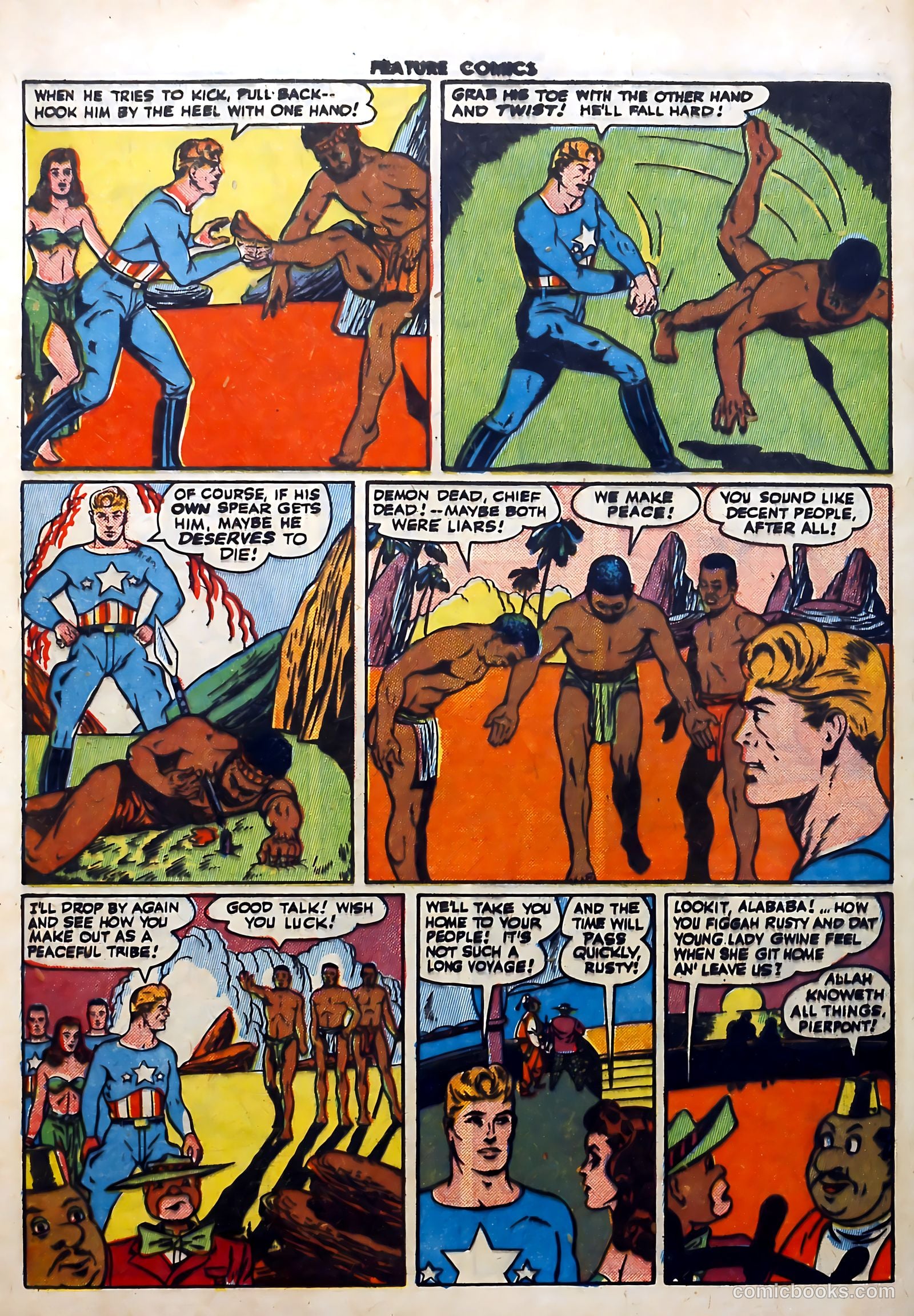 Feature Comics #82 (1944) — page 58 of 60