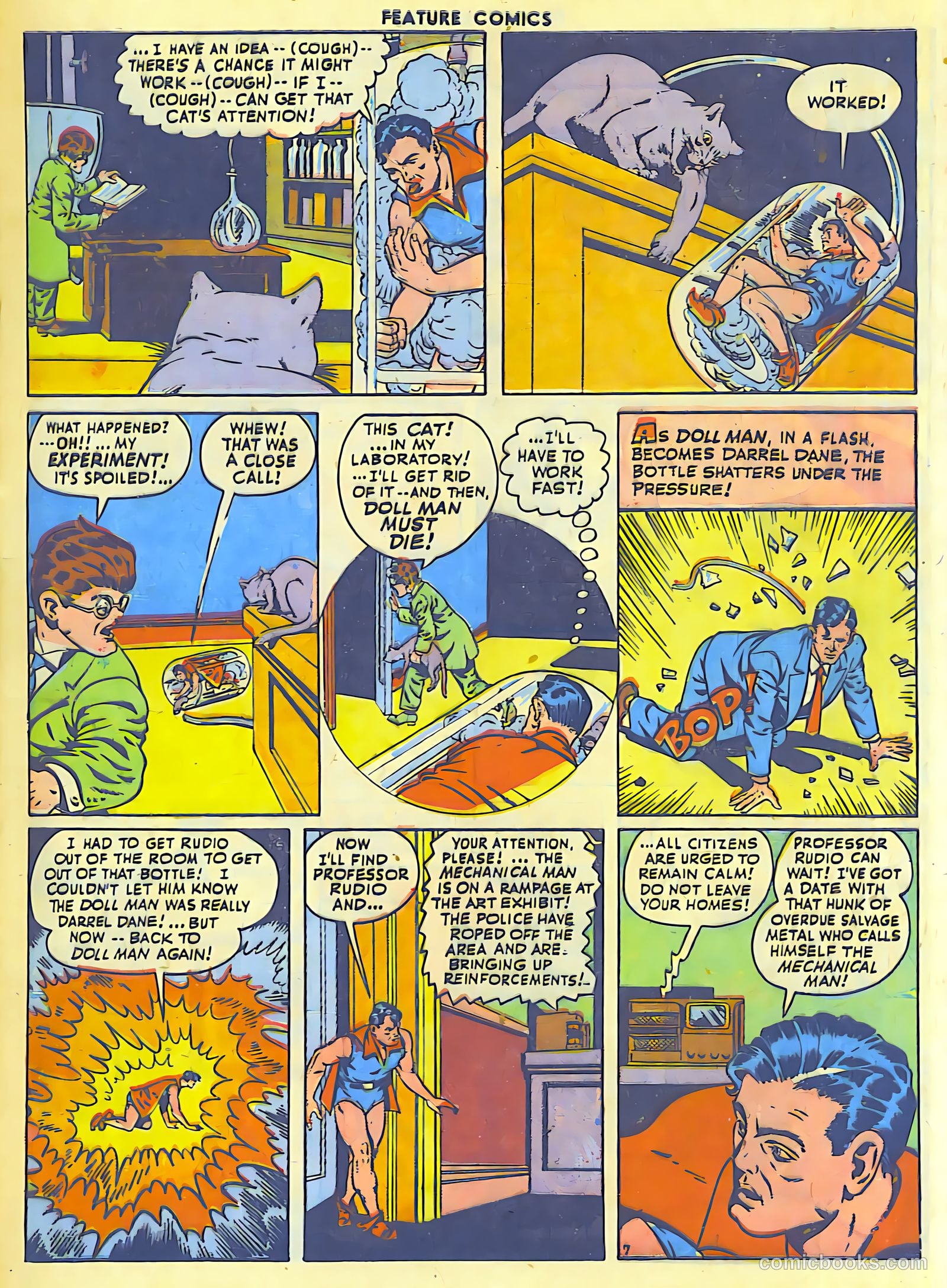 Feature Comics #83 (1944) — page 9 of 60