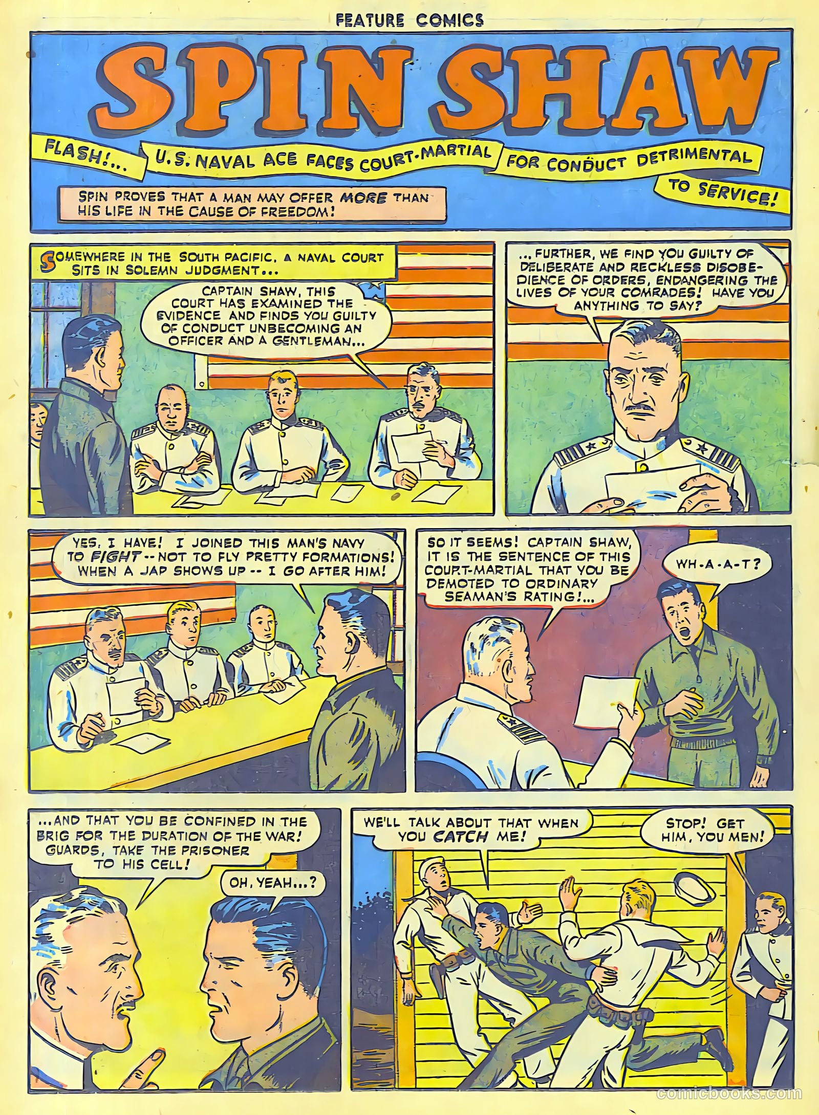 Feature Comics #83 (1944) — page 32 of 60