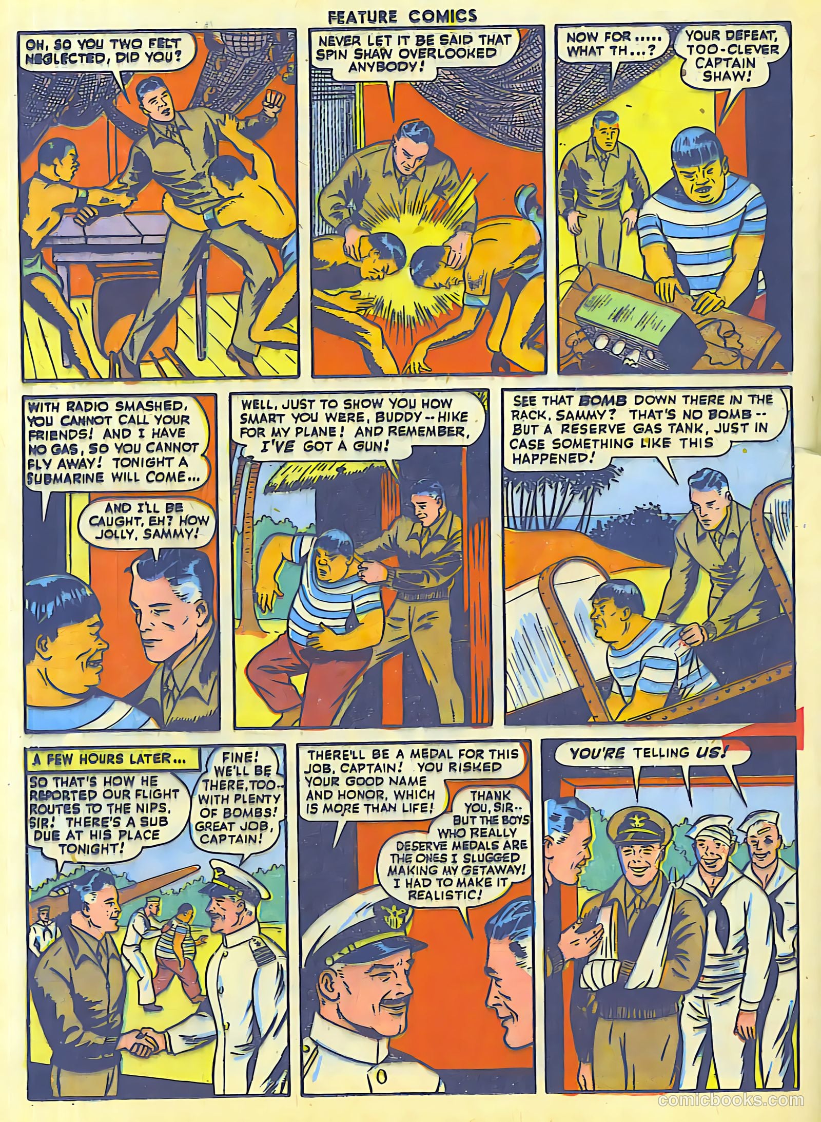 Feature Comics #83 (1944) — page 36 of 60