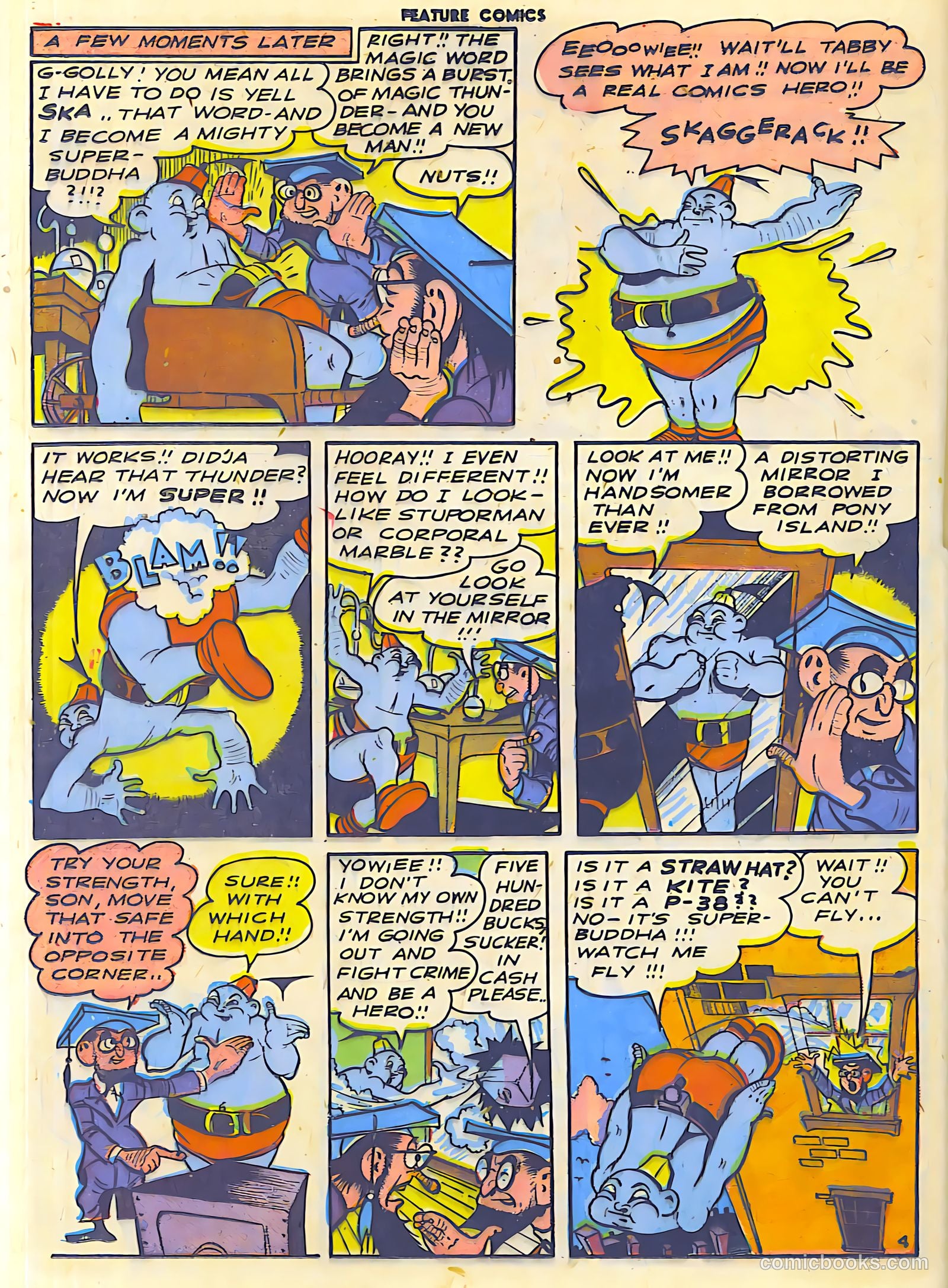 Feature Comics #83 (1944) — page 40 of 60