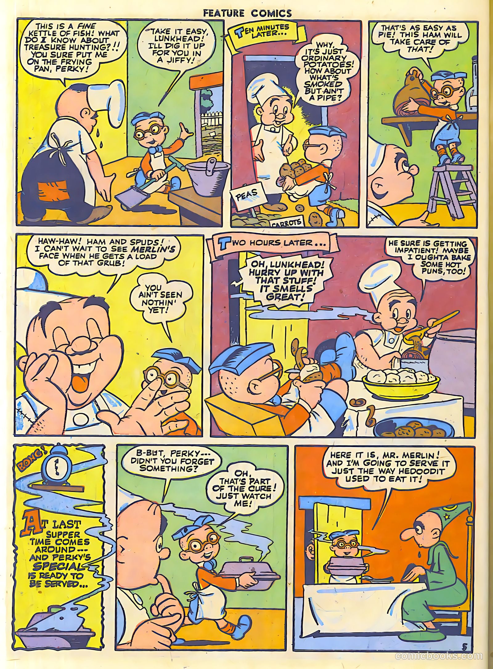Feature Comics #83 (1944) — page 50 of 60