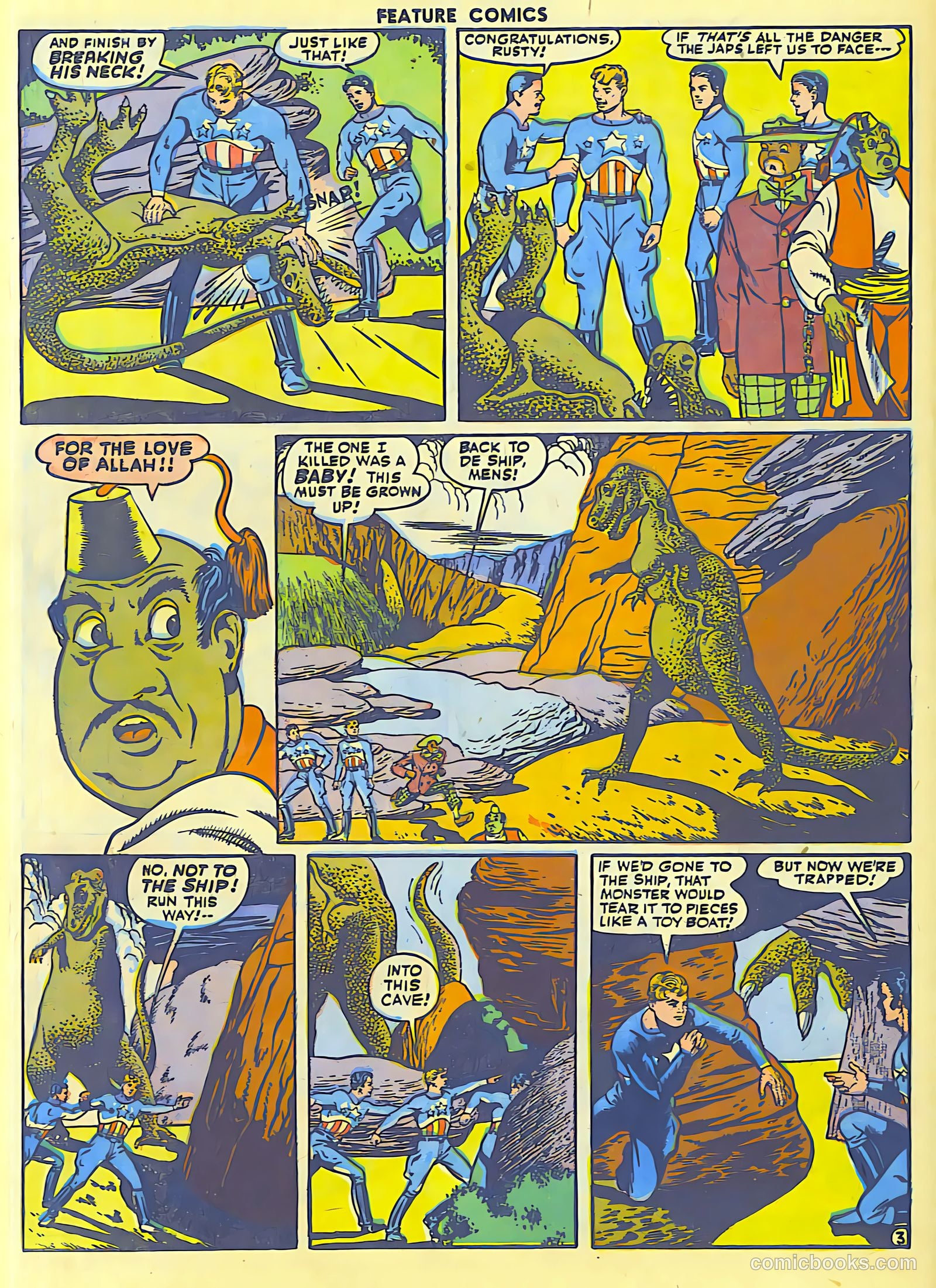 Feature Comics #83 (1944) — page 54 of 60
