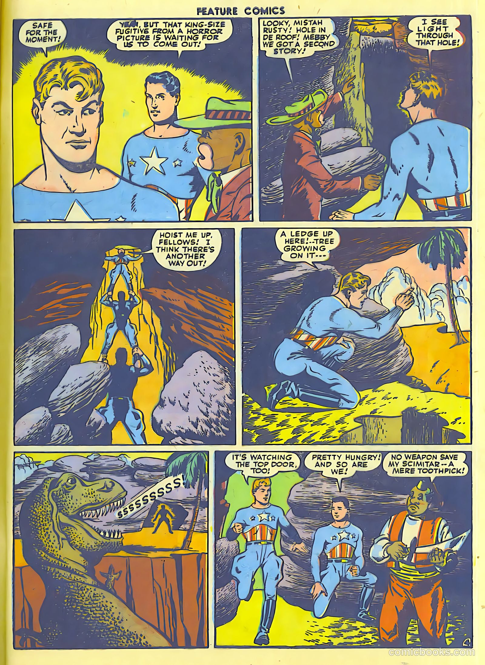Feature Comics #83 (1944) — page 55 of 60