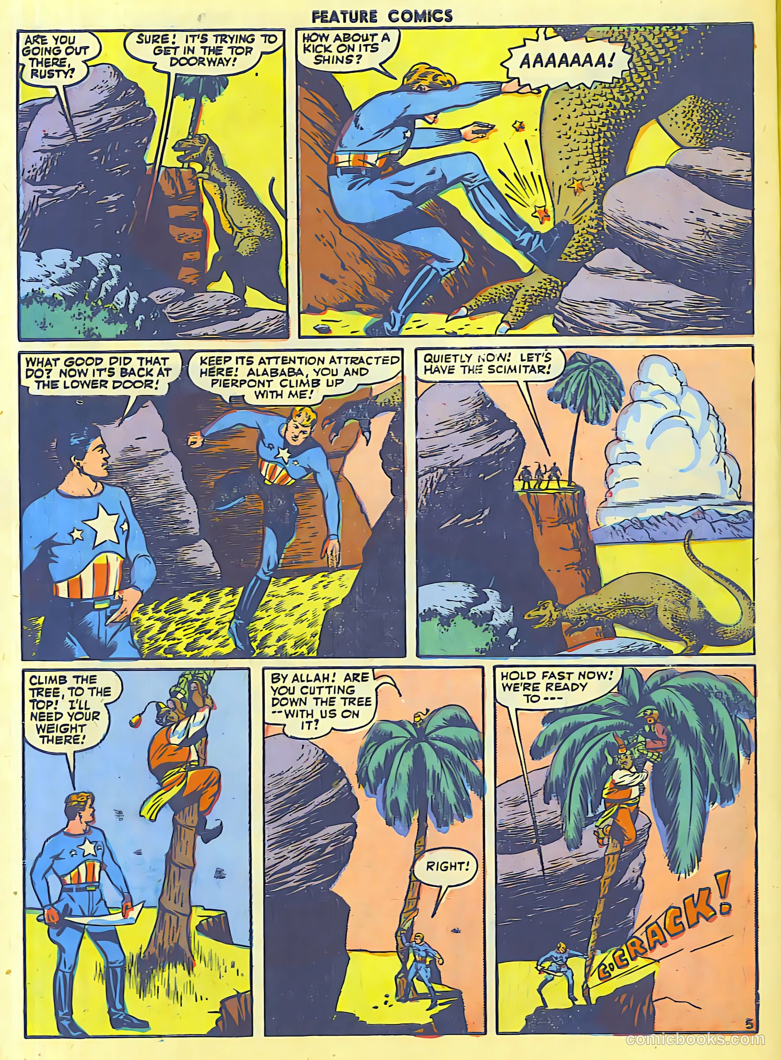Feature Comics #83 (1944) — page 56 of 60