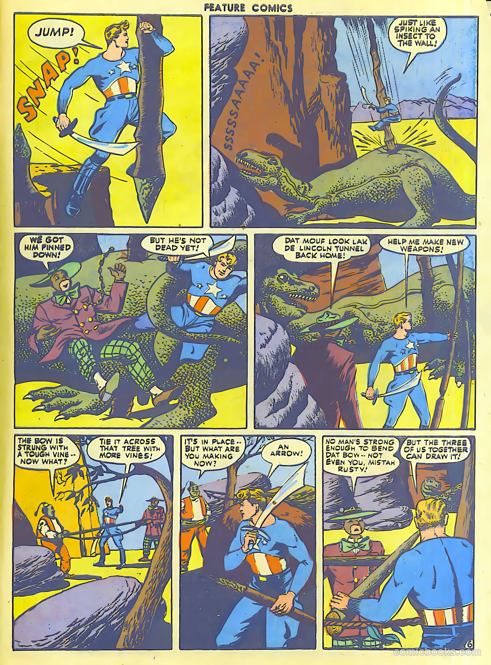 Feature Comics #83 (1944) — page 57 of 60