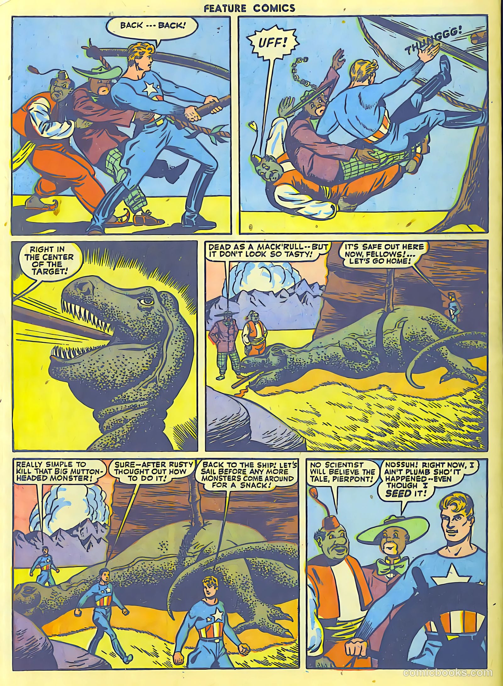Feature Comics #83 (1944) — page 58 of 60