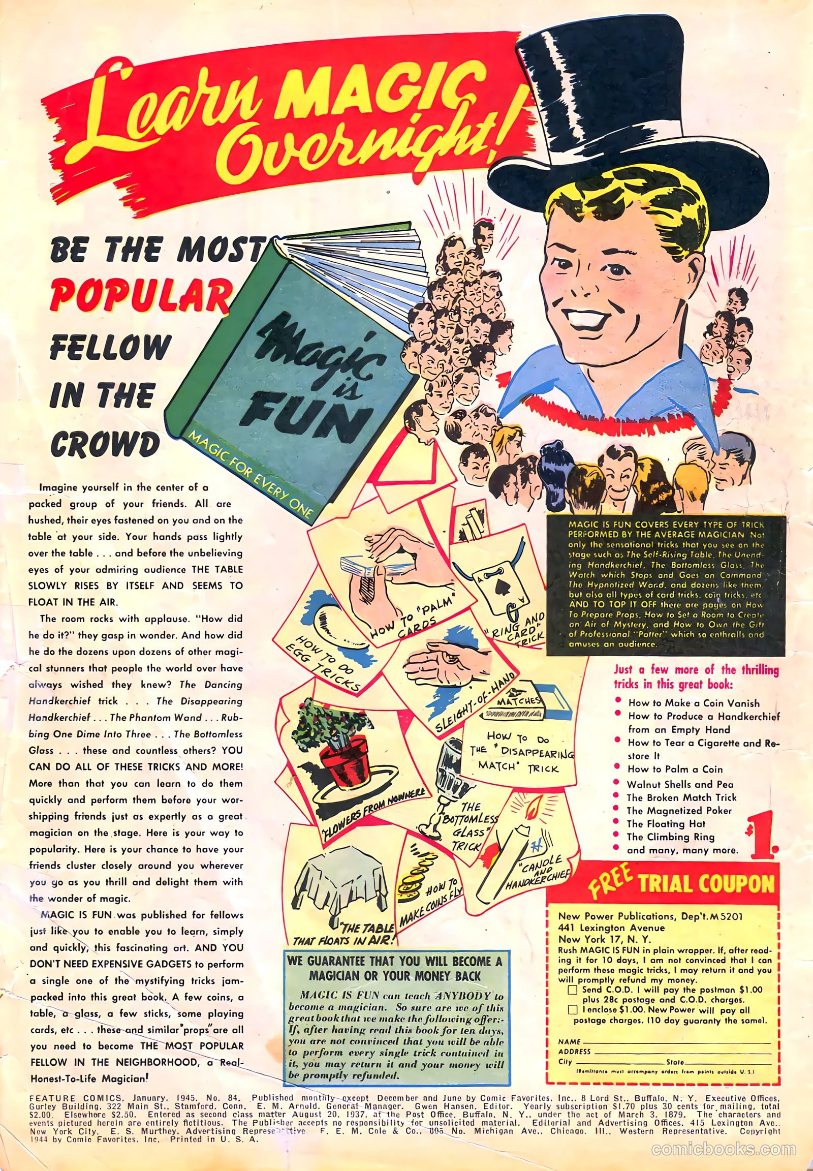 Feature Comics #84 (1945) — page 2 of 60