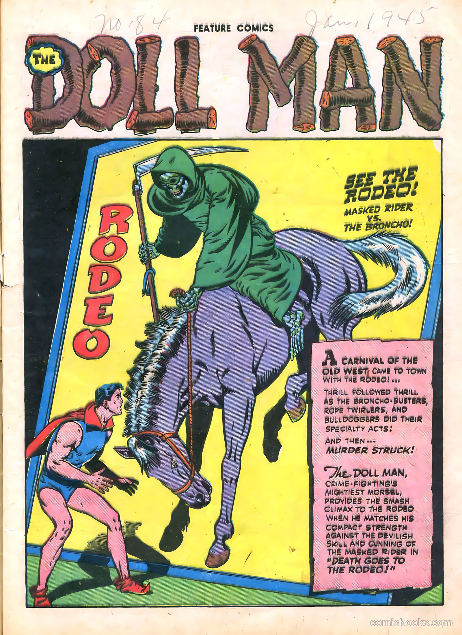 Feature Comics #84 (1945) — page 3 of 60