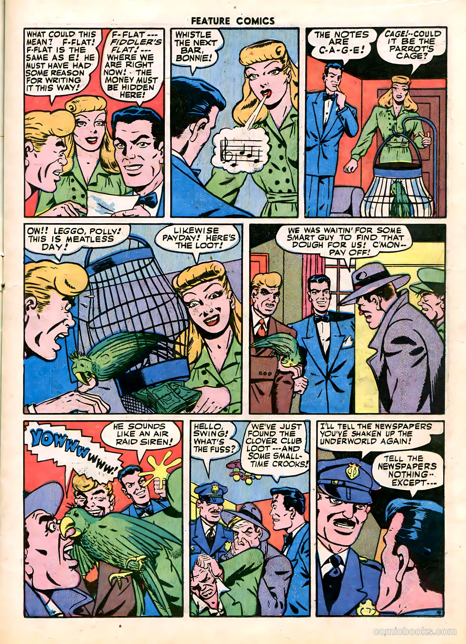Feature Comics #84 (1945) — page 19 of 60