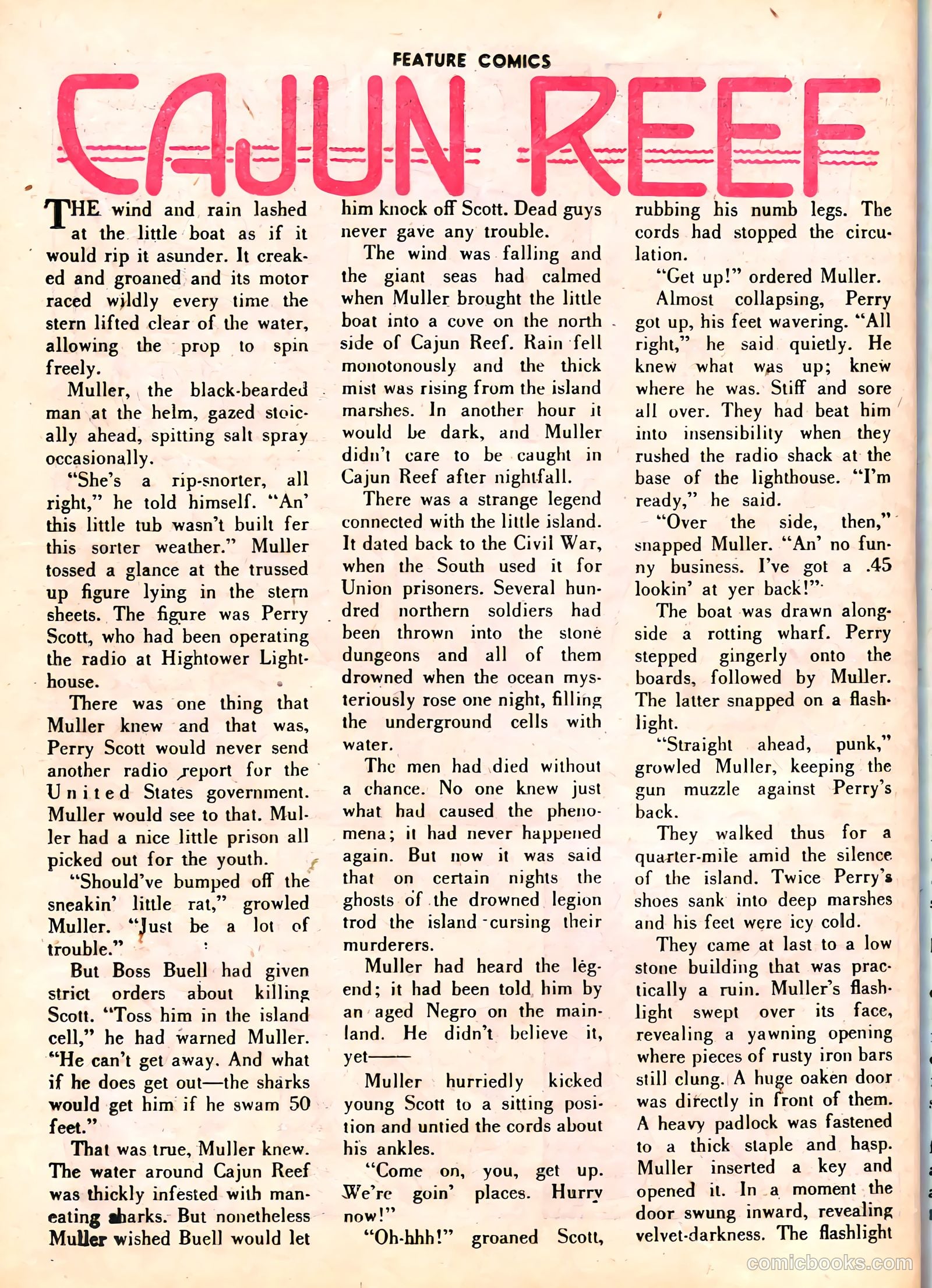 Feature Comics #84 (1945) — page 42 of 60
