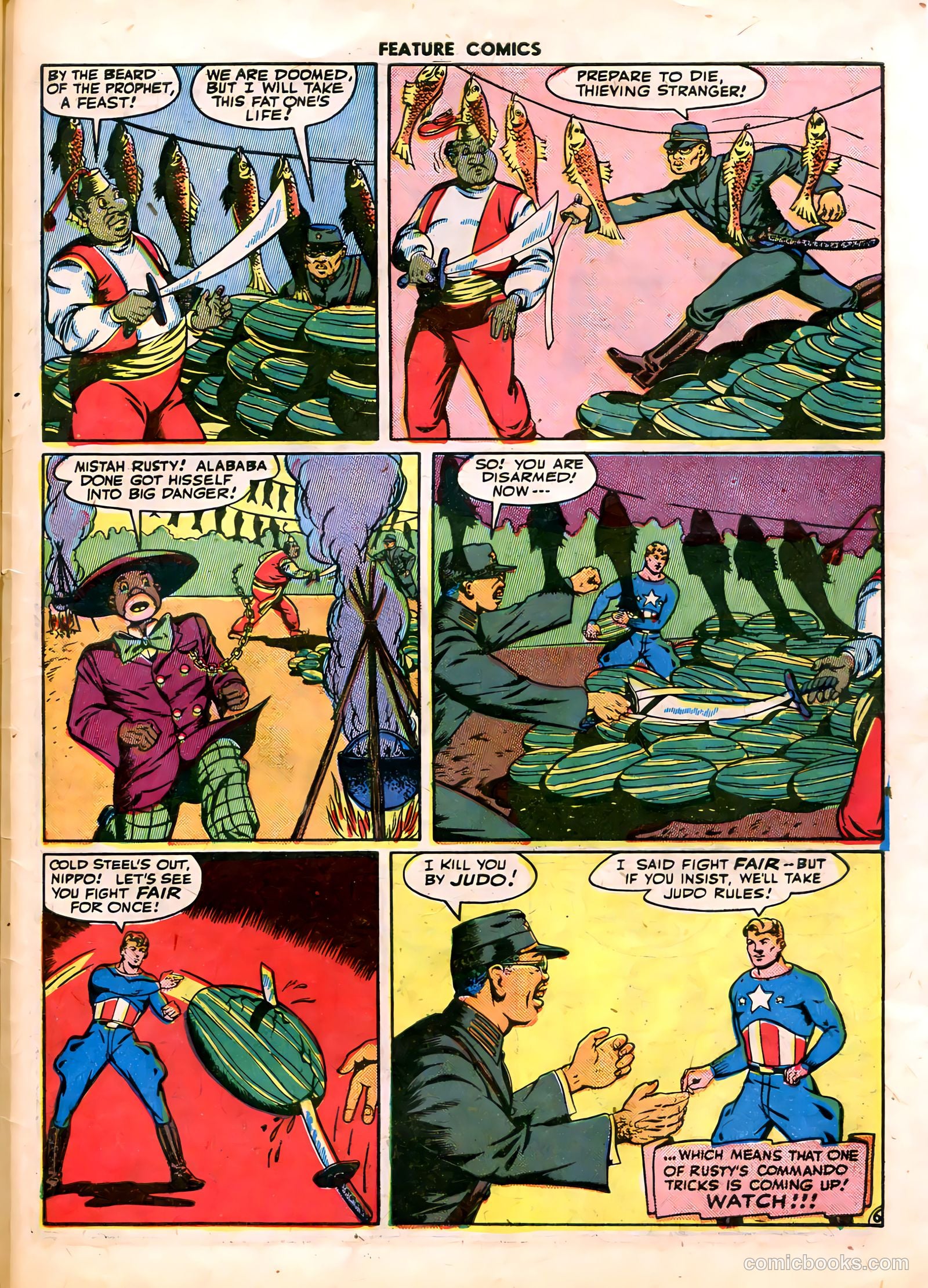Feature Comics #84 (1945) — page 57 of 60