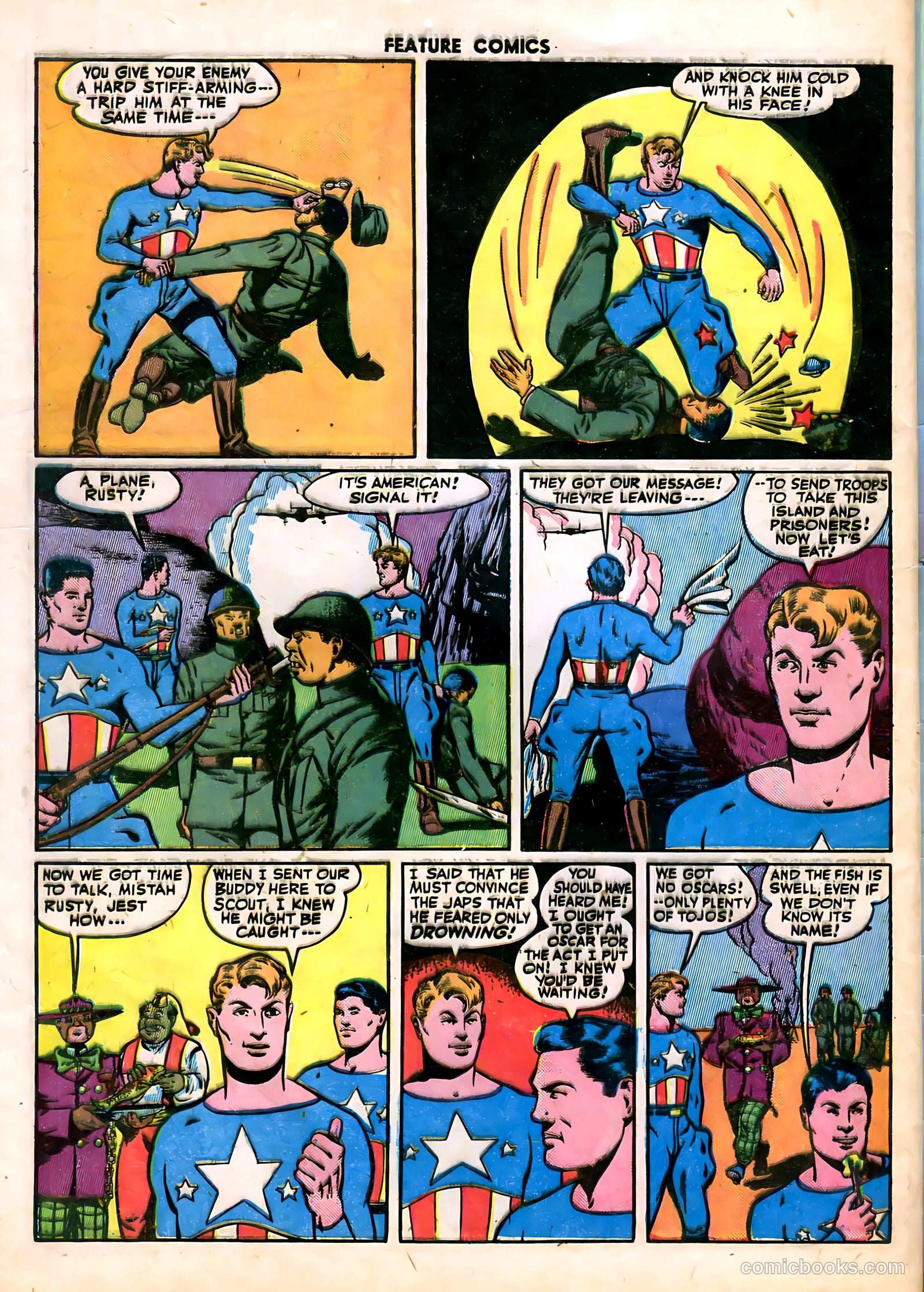 Feature Comics #84 (1945) — page 58 of 60