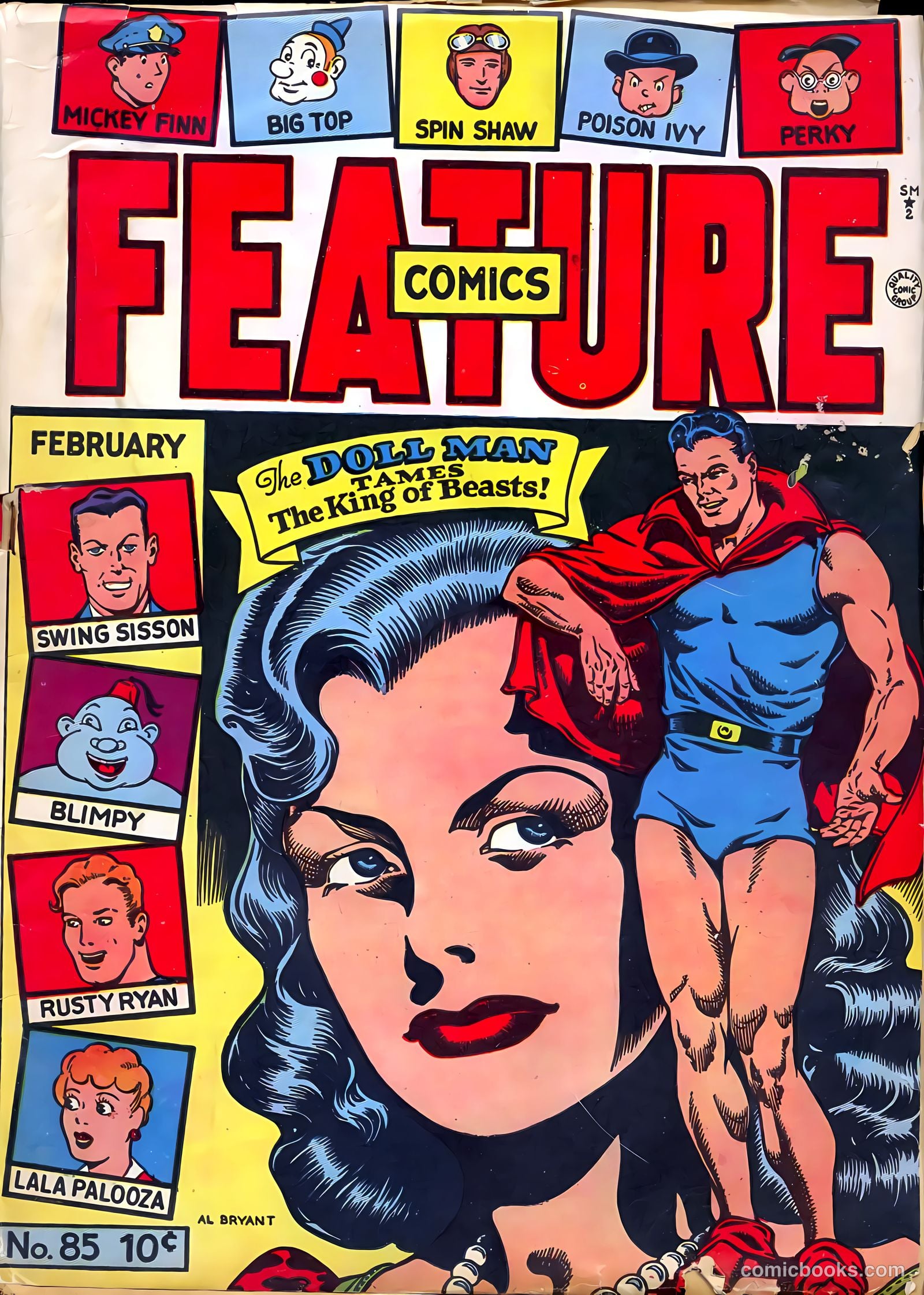 Feature Comics #85 (1945) — page 2 of 60