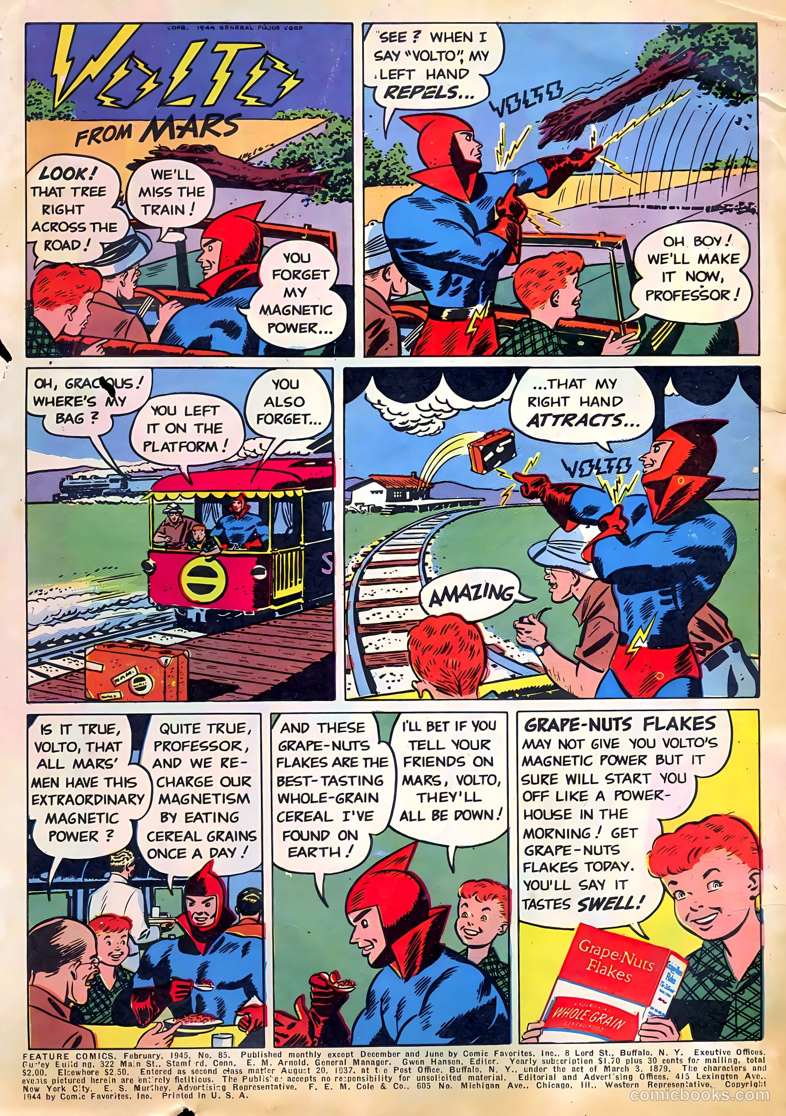 Feature Comics #85 (1945) — page 3 of 60