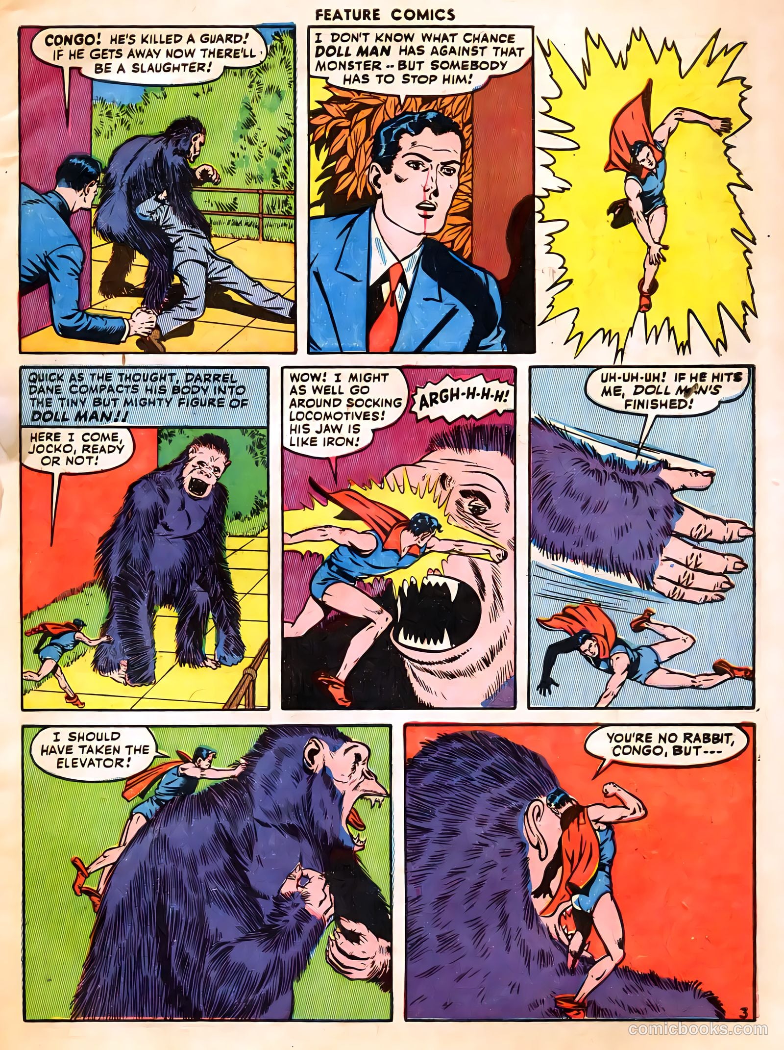 Feature Comics #85 (1945) — page 5 of 60